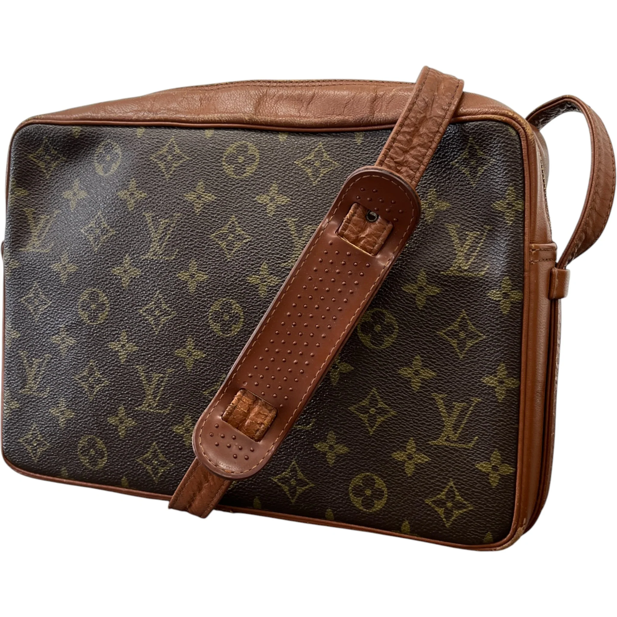 Men's Monogram Sac Bandouliere Bag Brown - Image 4