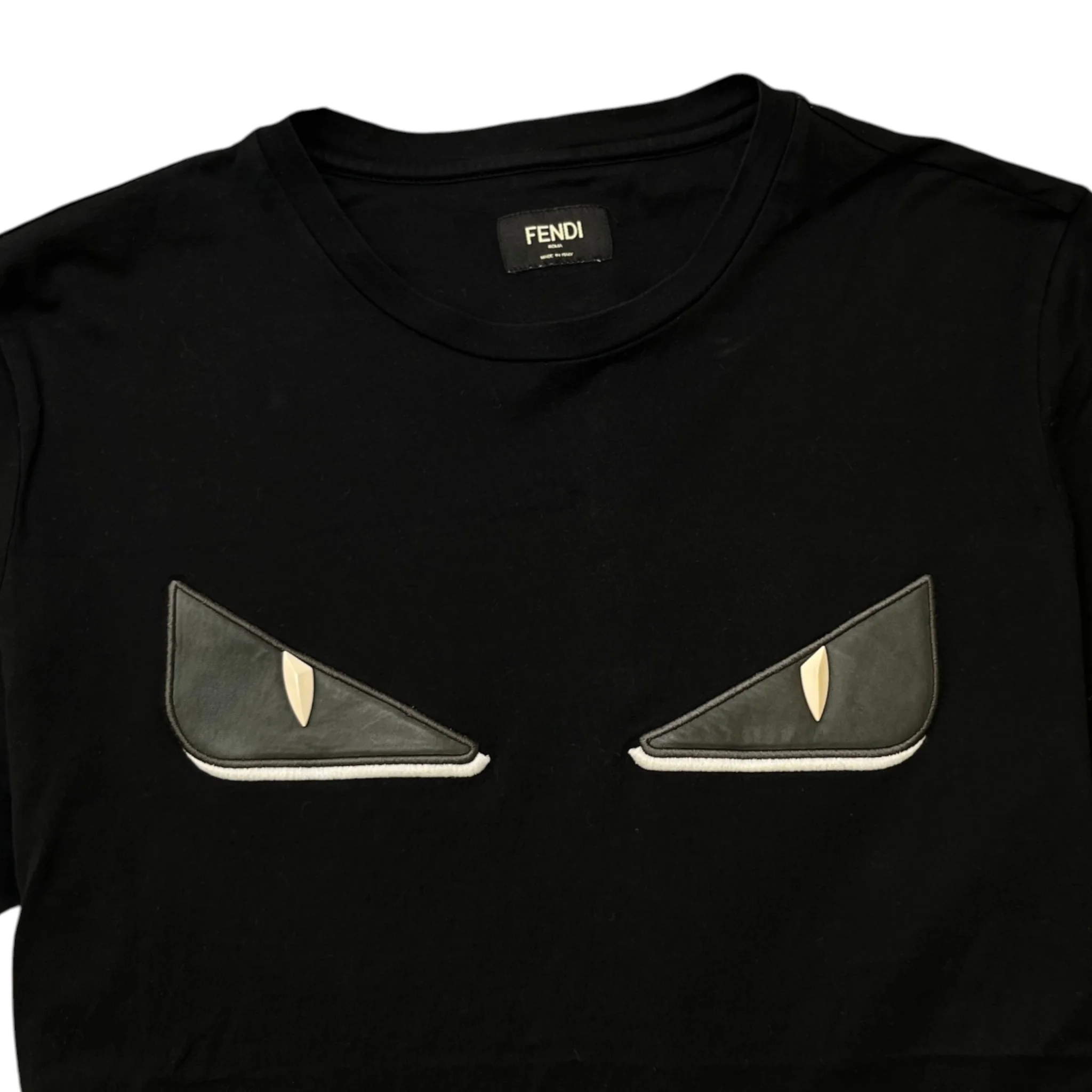 Men's Monster Eye T-Shirt Black Size IT 46 / UK S - Image 5