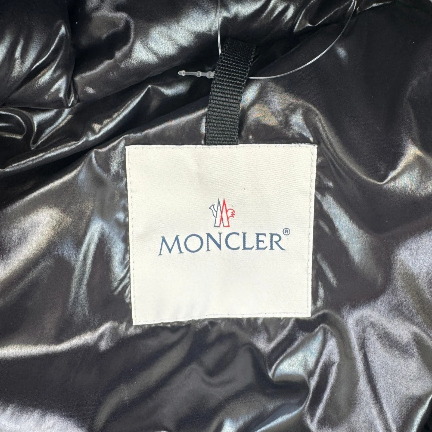 Men's Montcla Down Jacket Black Size 2 / M - Image 8