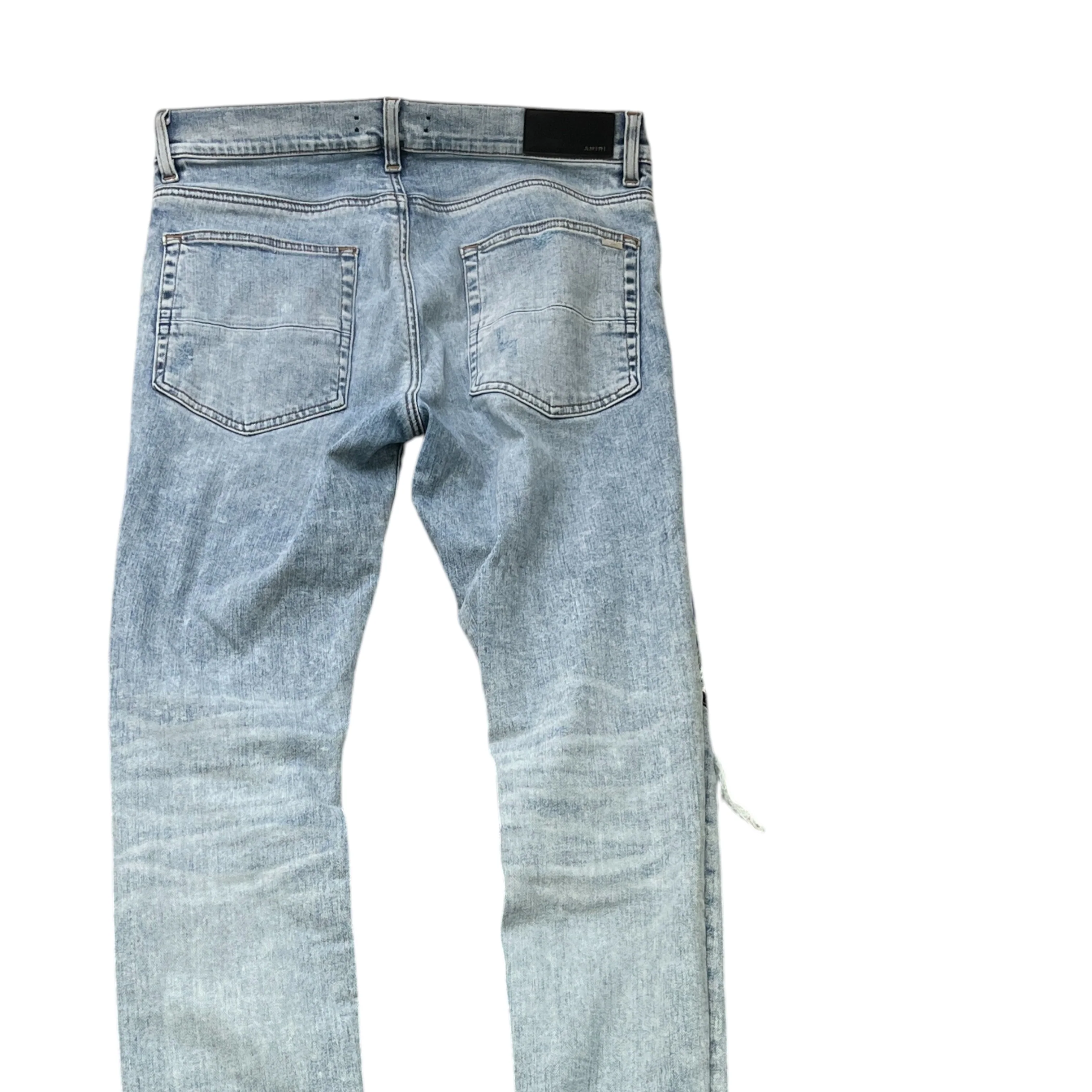 Men's Mx1 Bandana Jeans Blue Size Waist 34" - Image 4