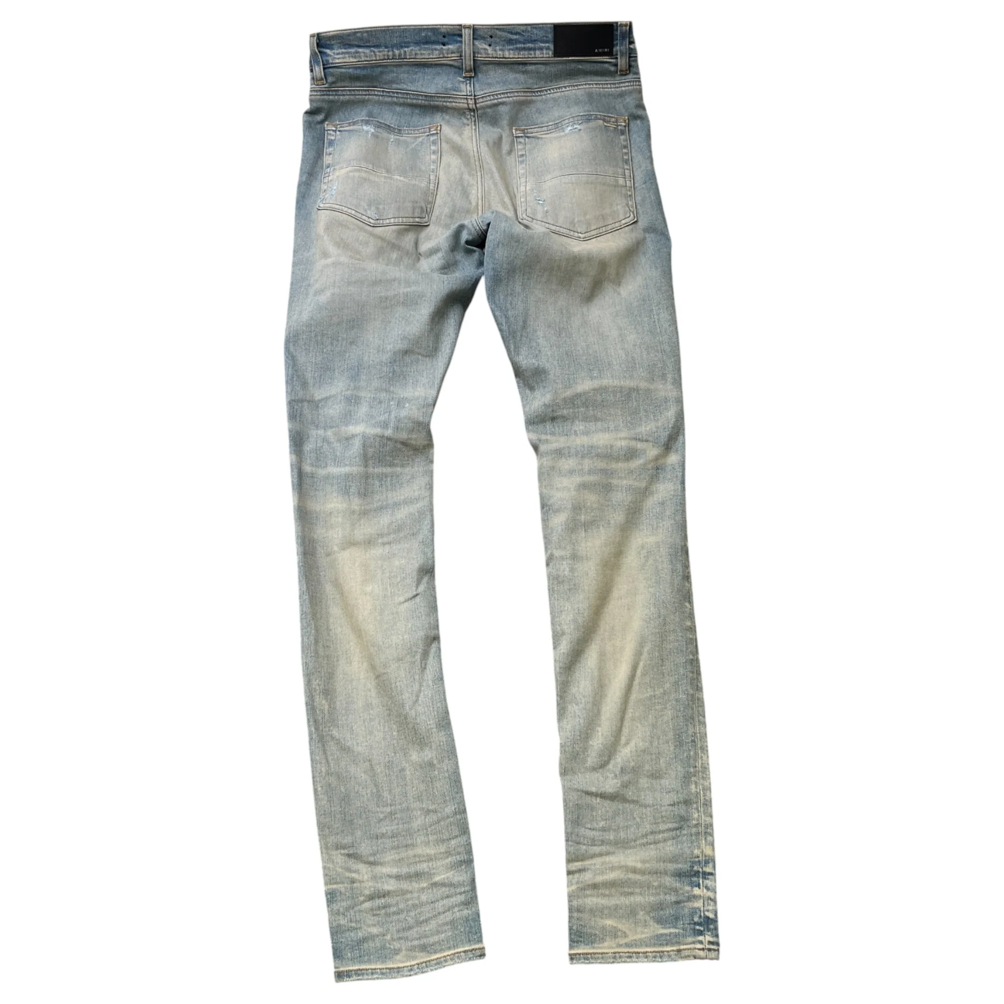 Men's Mx1 Distressed Jeans Blue Size Waist 32" - Image 2