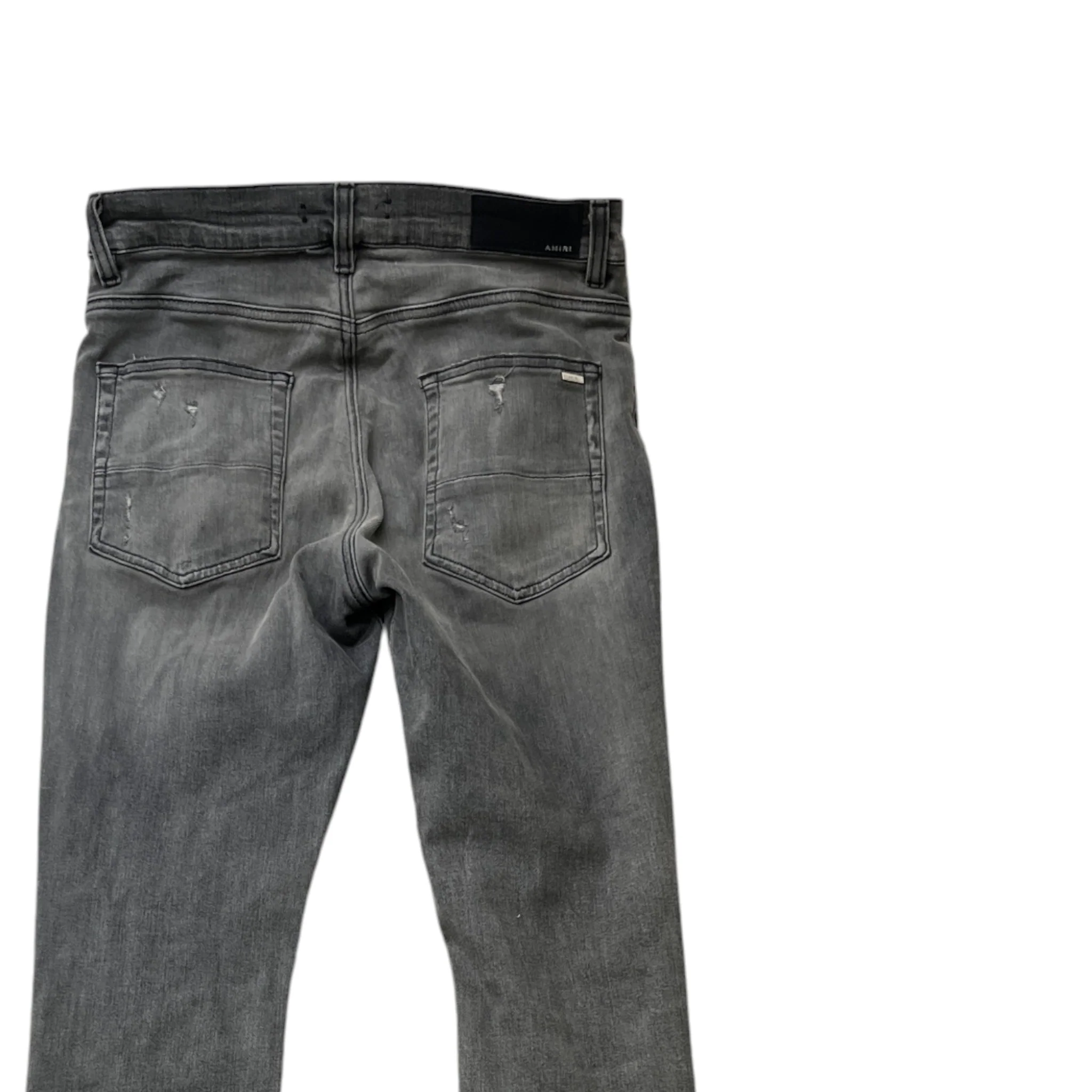 Men's Mx1 Distressed Jeans Grey Size Waist 31" - Image 4