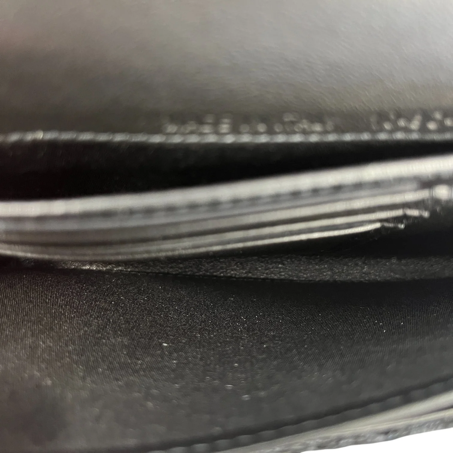 Men's Oblique Saddle Double Messenger Bag Black (Copy) - Image 8