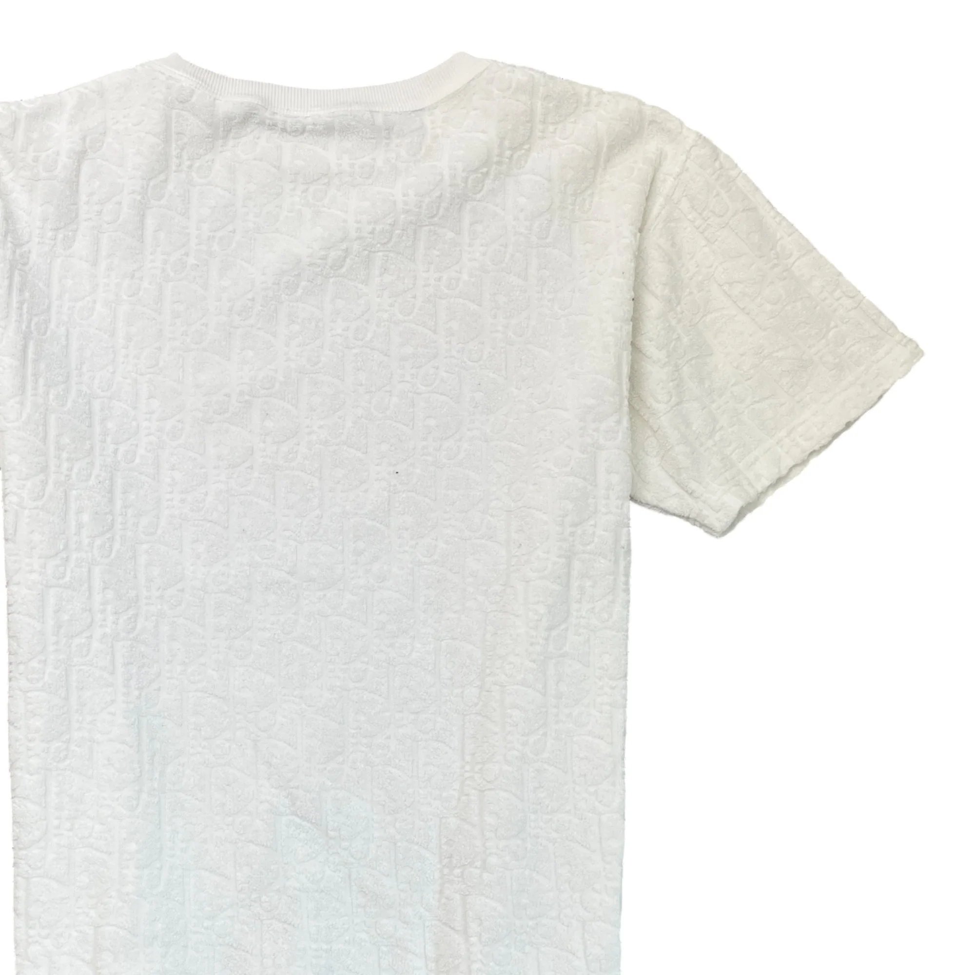 Men's Oblique T-Shirt White Size S - Image 4