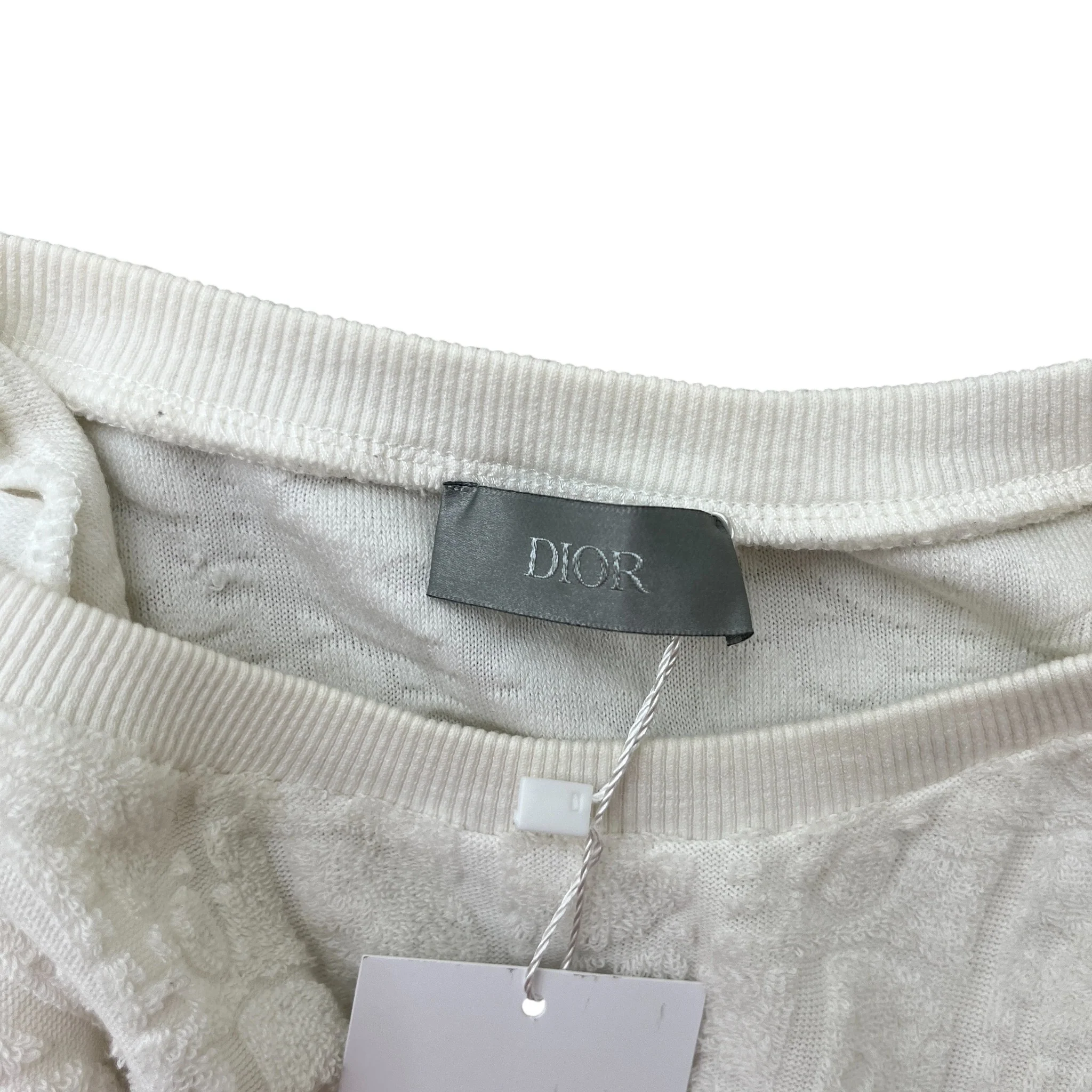 Men's Oblique Top White Size S - Image 7