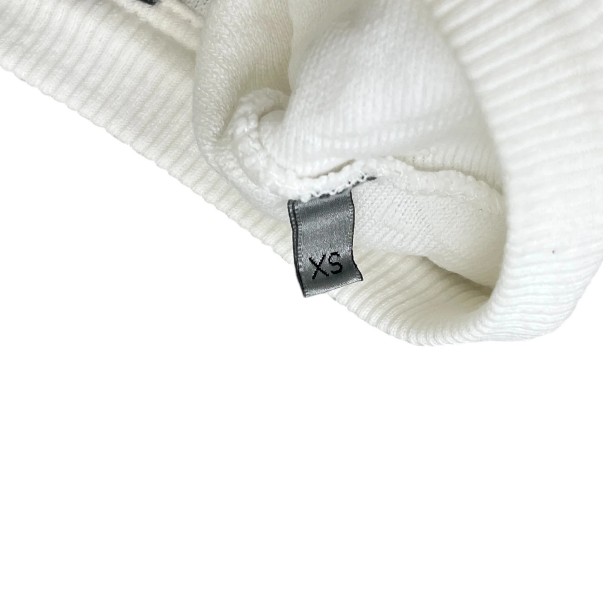 Men's Oblique Towelling T-Shirt White Size XS - Image 6