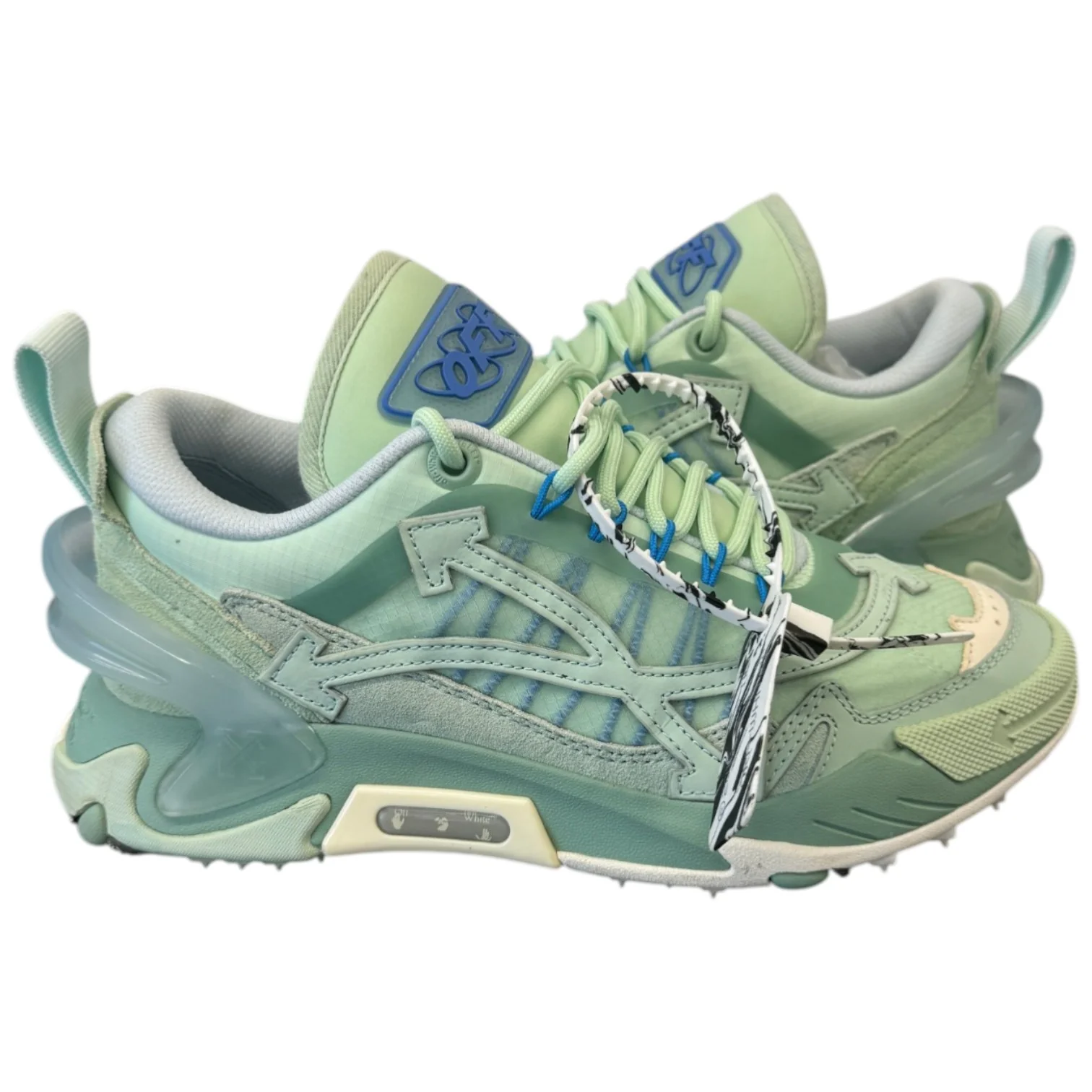 Men's Odsy-2000 Low Trainers Green Size EU 39 / UK 5 - Image 3