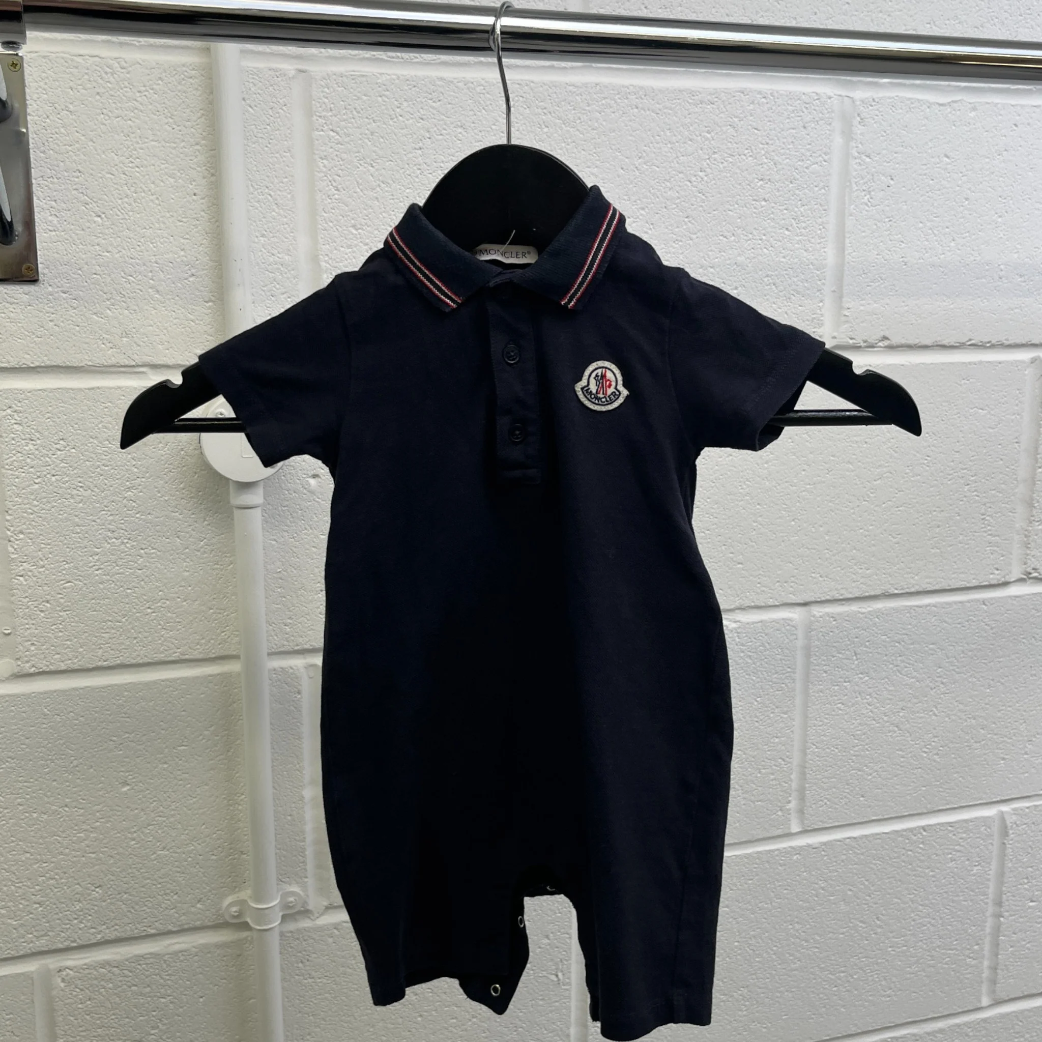 Men's Pagliaccetto Baby 6-9 Months Top Navy Size XXS - Image 9