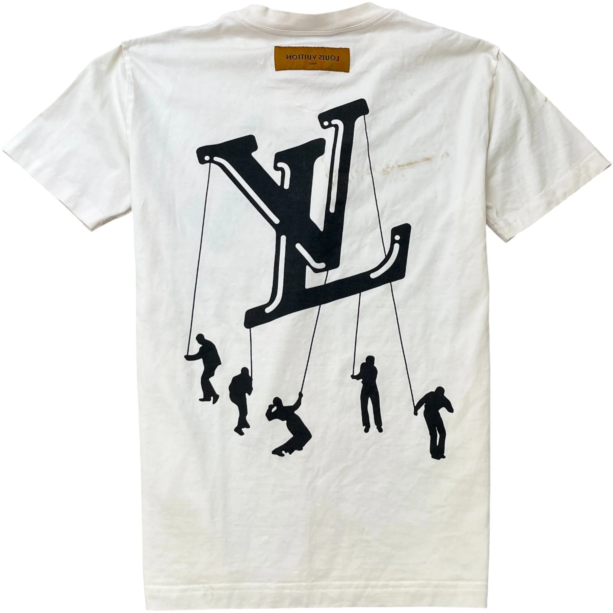 Men's Paratropper T-Shirt White Size M - Image 2
