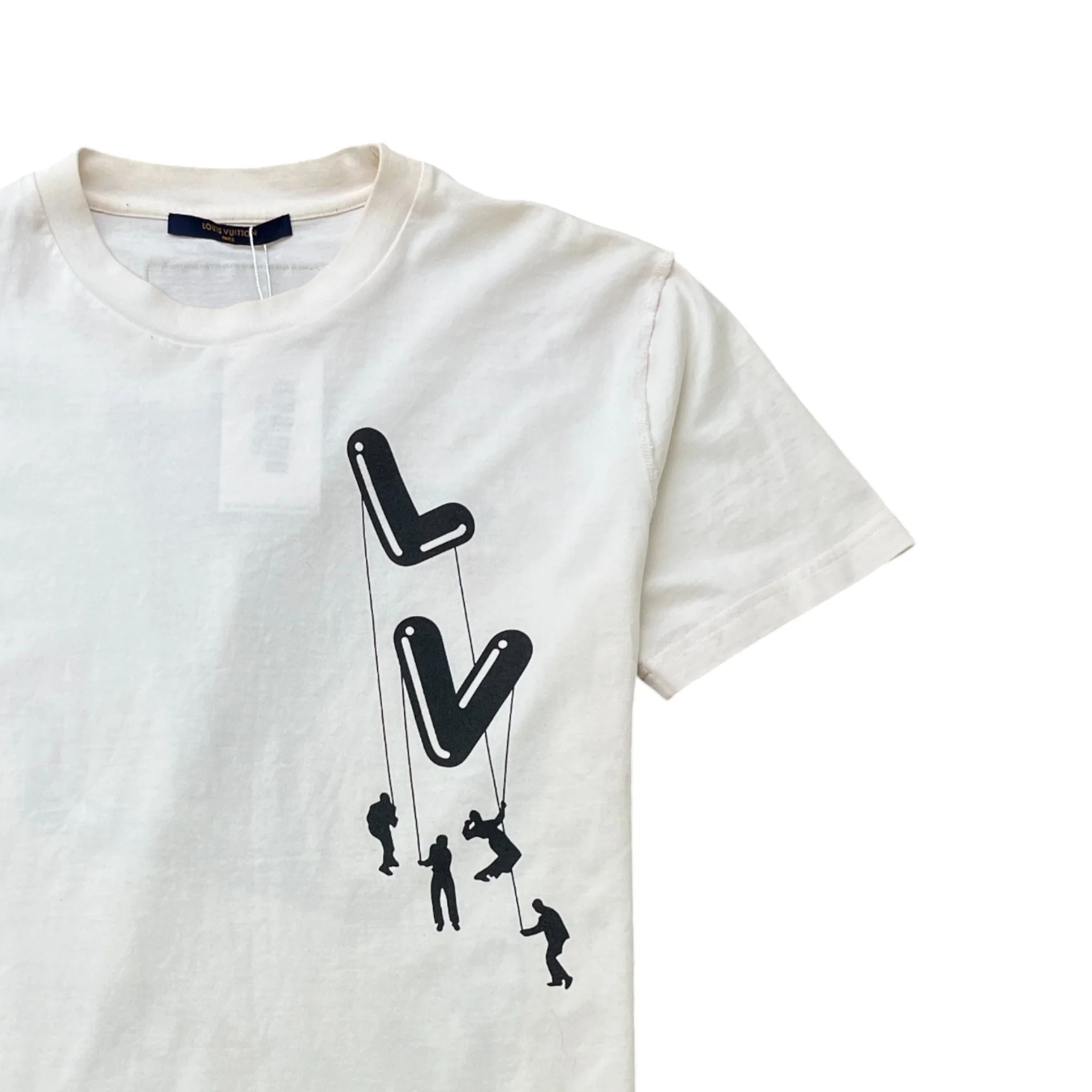 Men's Paratropper T-Shirt White Size M - Image 3