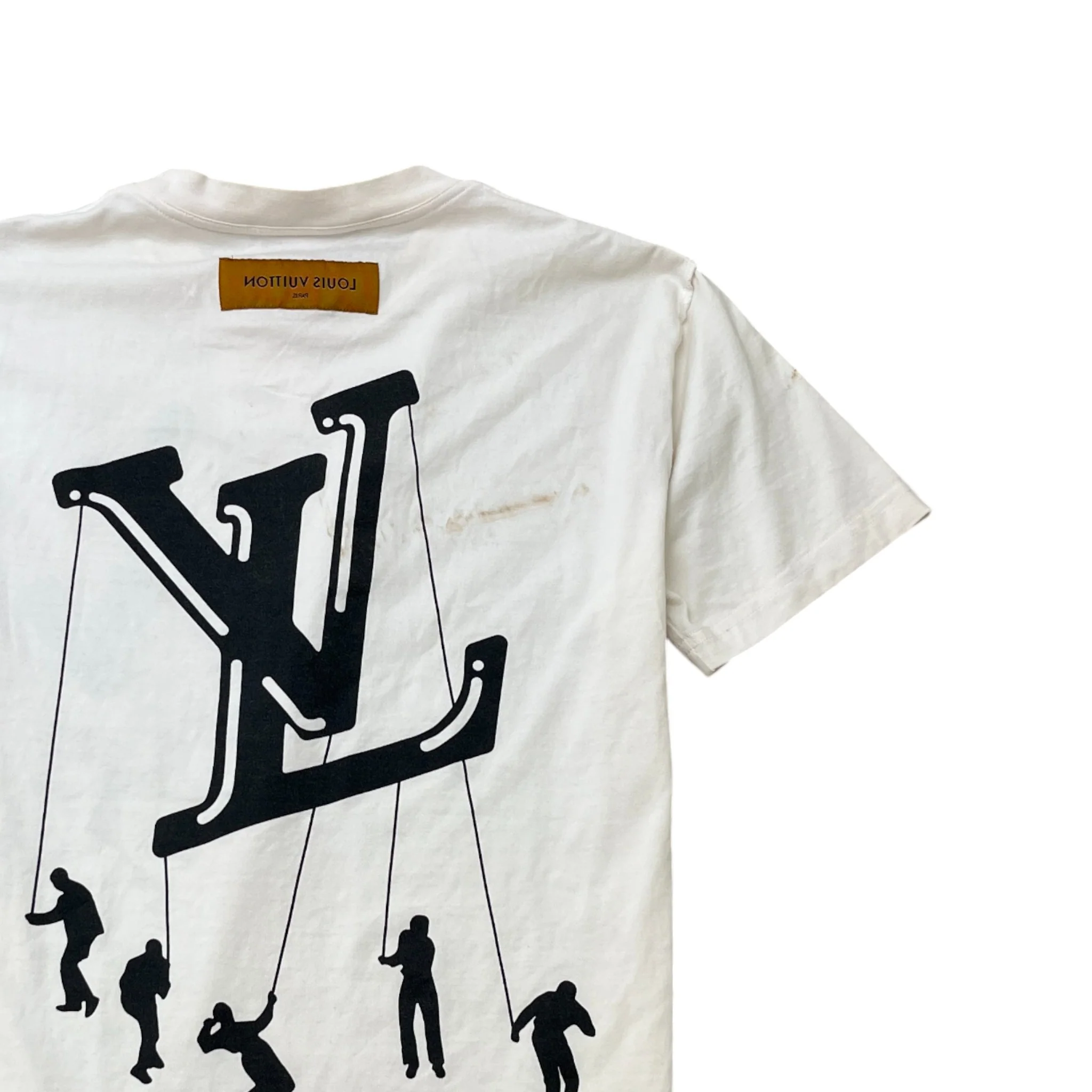Men's Paratropper T-Shirt White Size M - Image 4
