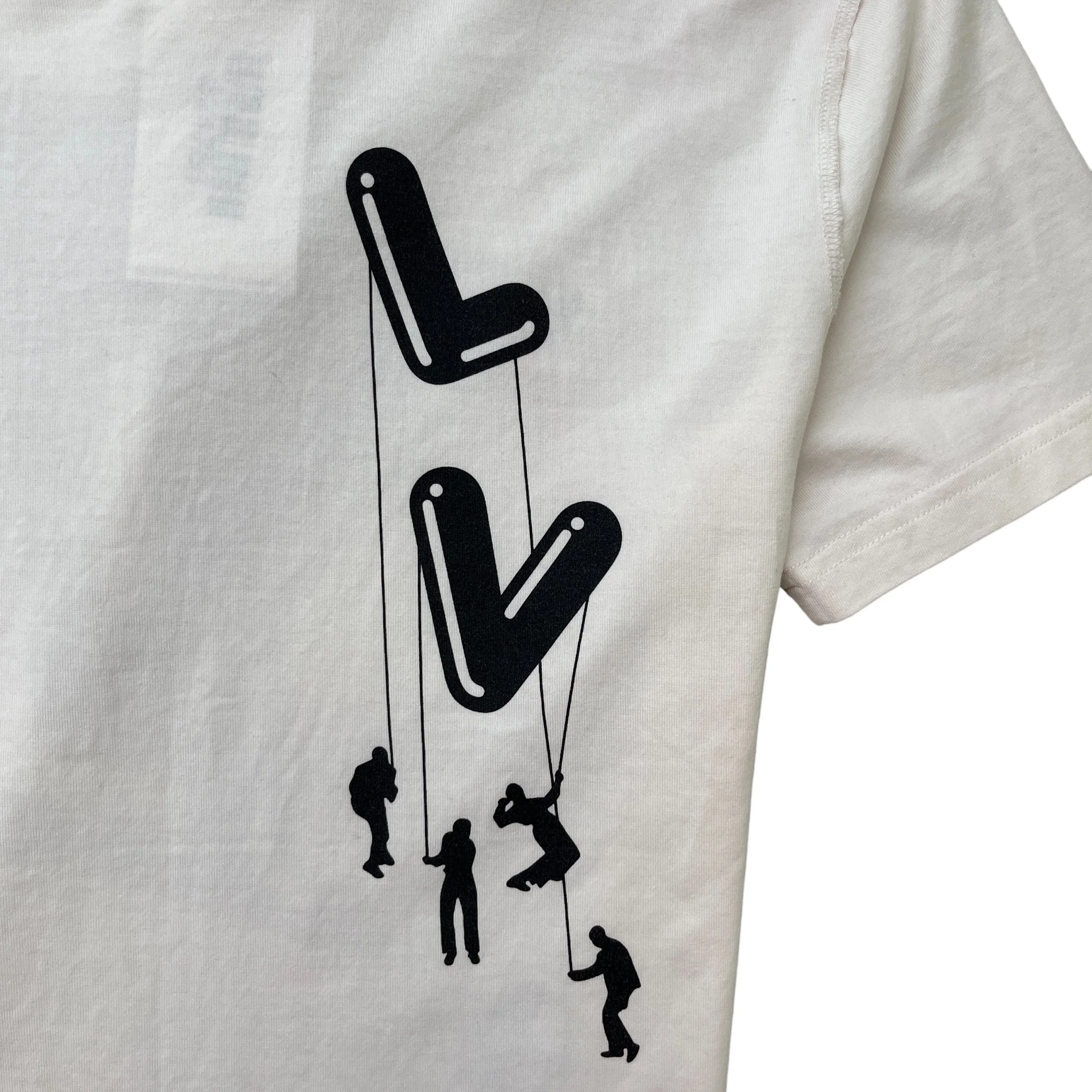 Men's Paratropper T-Shirt White Size M - Image 5