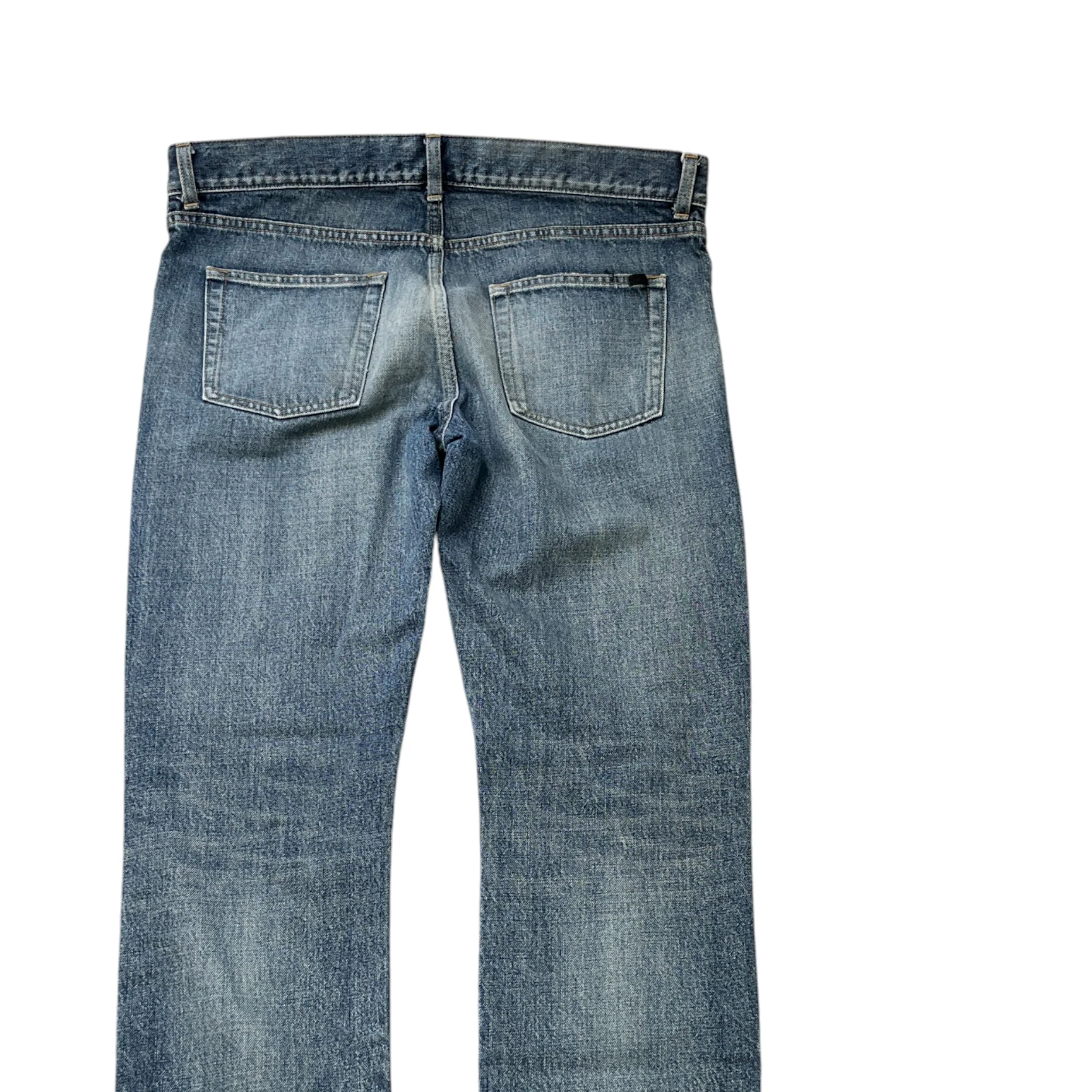 Men's Paris D18 M/Sl-Lw Jeans Blue Size Waist 32" - Image 4