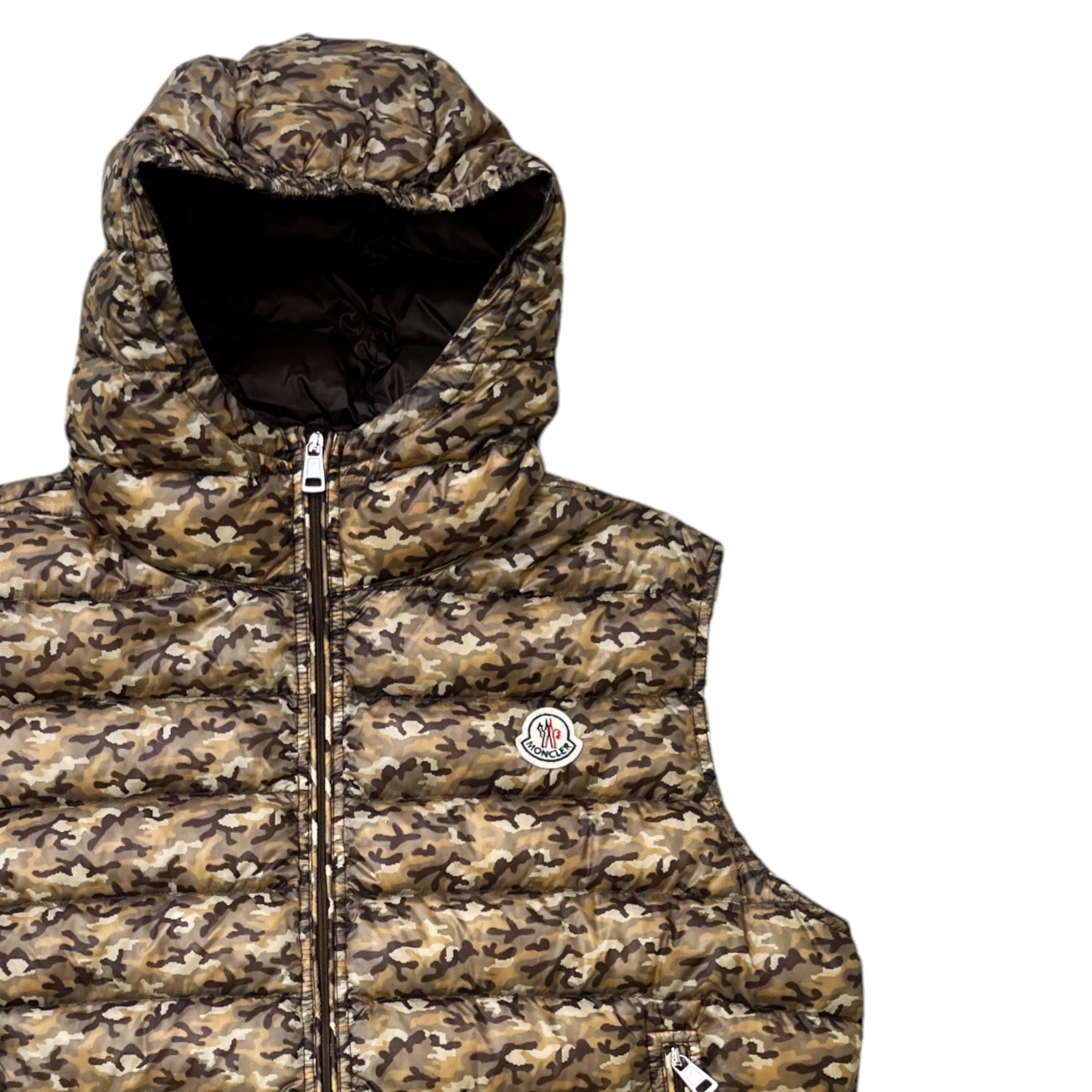 Men's Patrick Camouflage Hooded Gilet Multi-Coloured Size 5 / XXL - Image 3