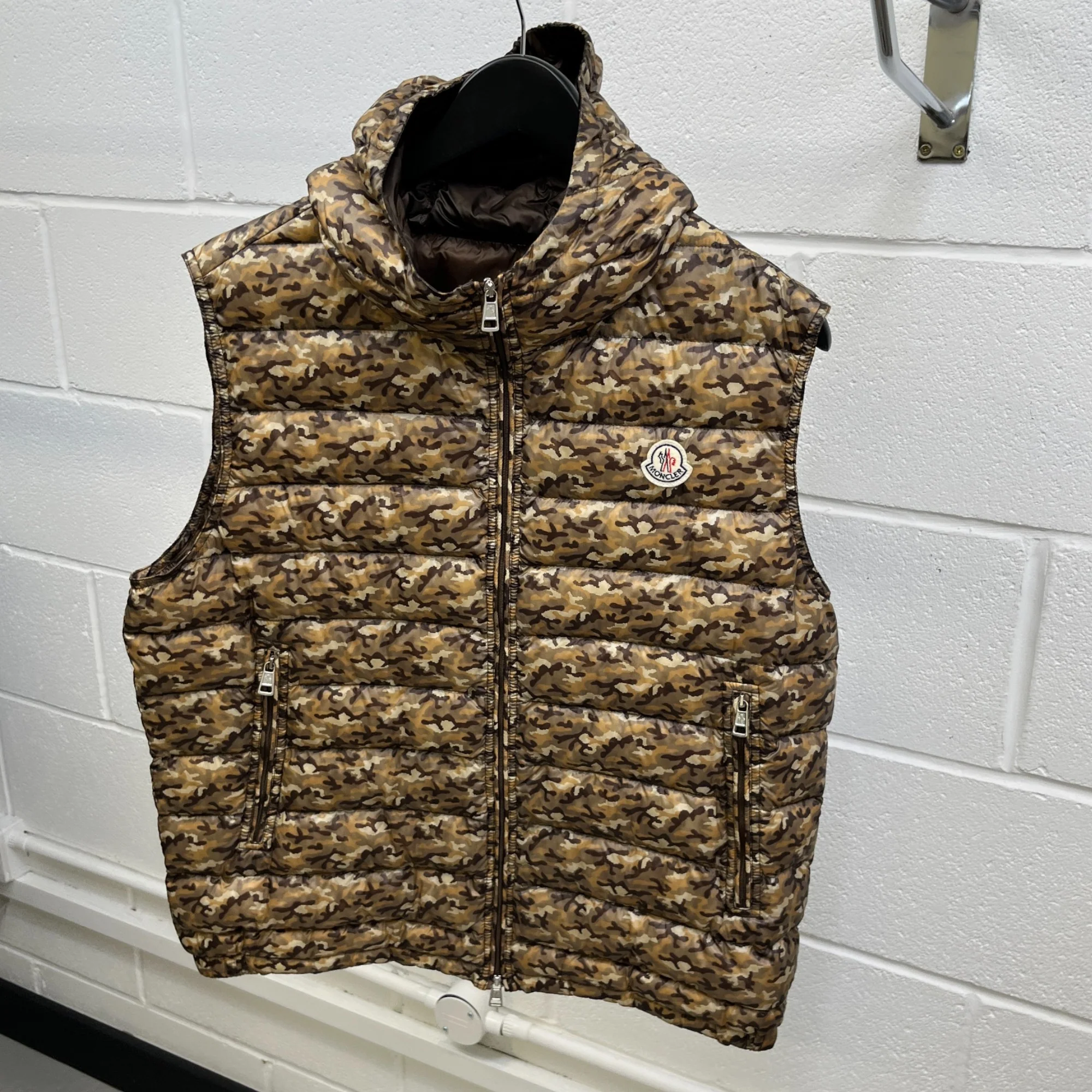 Men's Patrick Camouflage Hooded Gilet Multi-Coloured Size 5 / XXL - Image 7