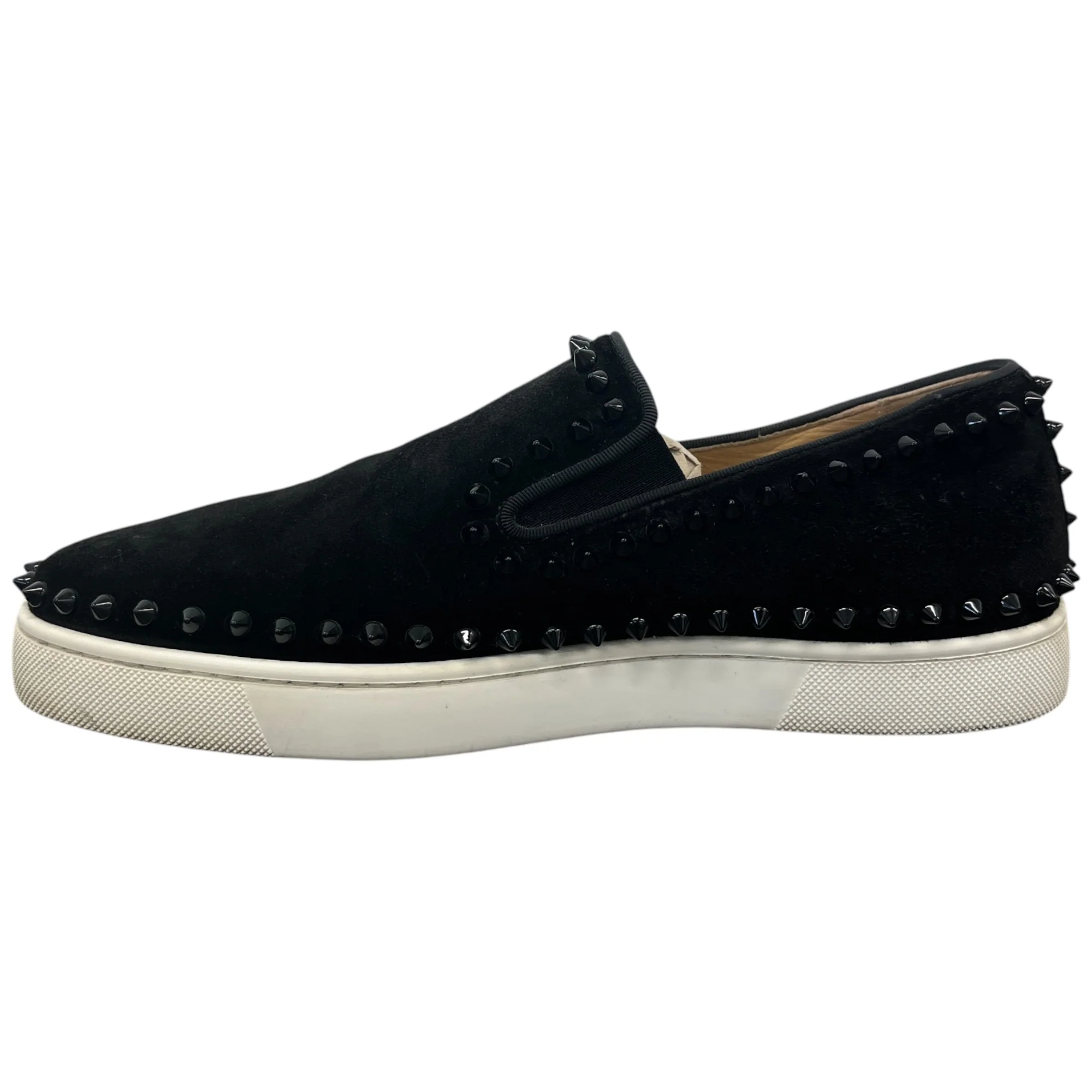 Men's Pik Boat Loafers Black Size EU 40.5 / UK 6.5 - Image 2