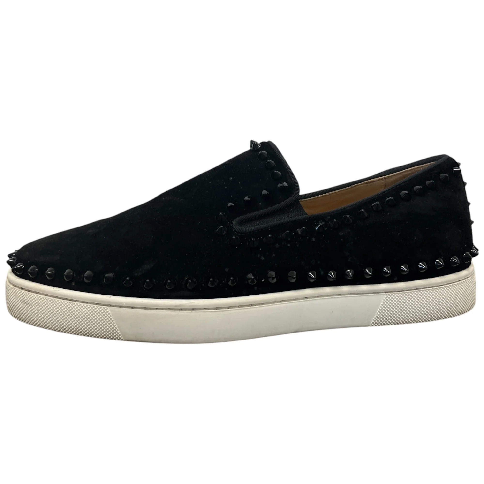 Men's Pik Boat Loafers Black Size EU 40.5 / UK 6.5 - Image 5