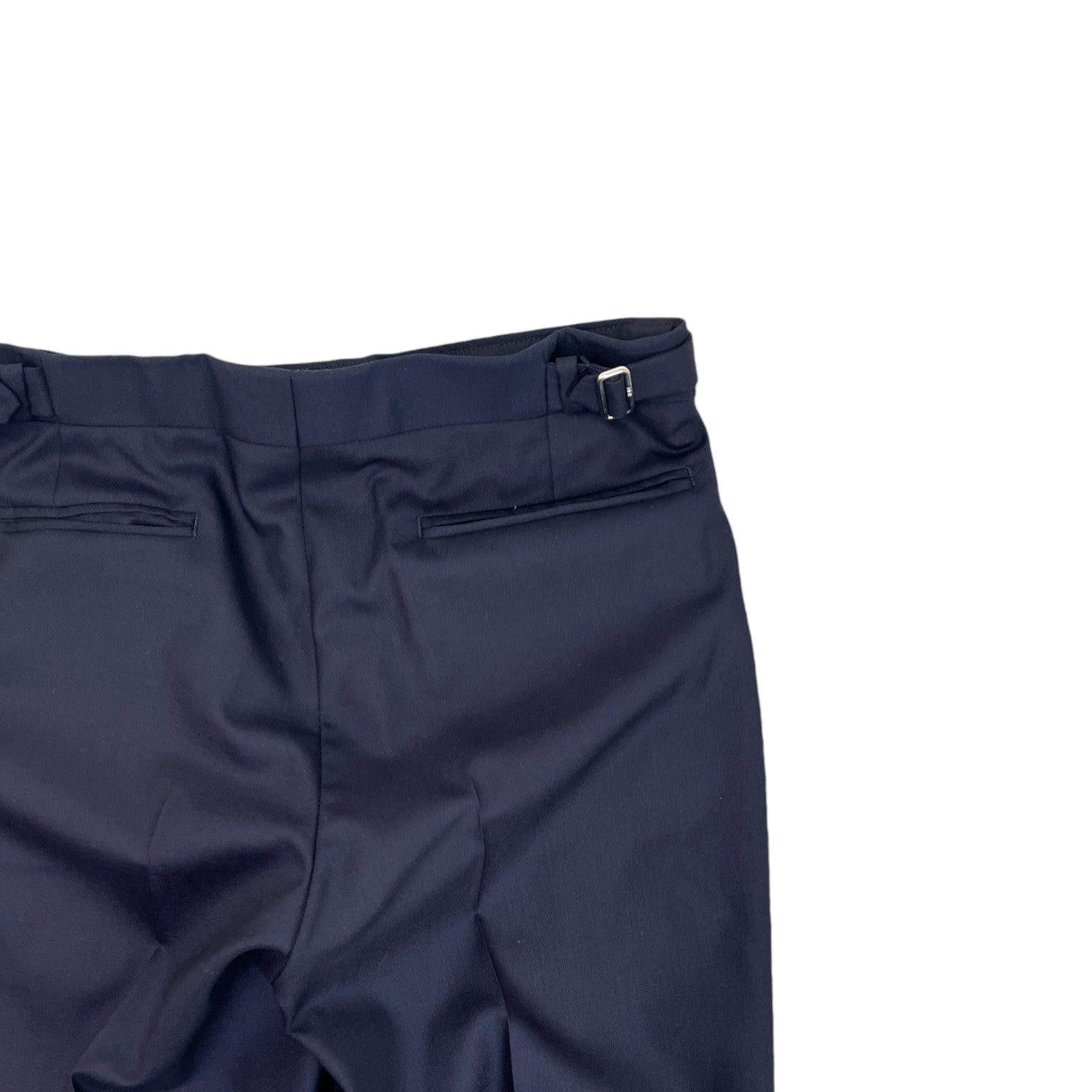 Men's Plain Suit Navy Size 48R - Image 9