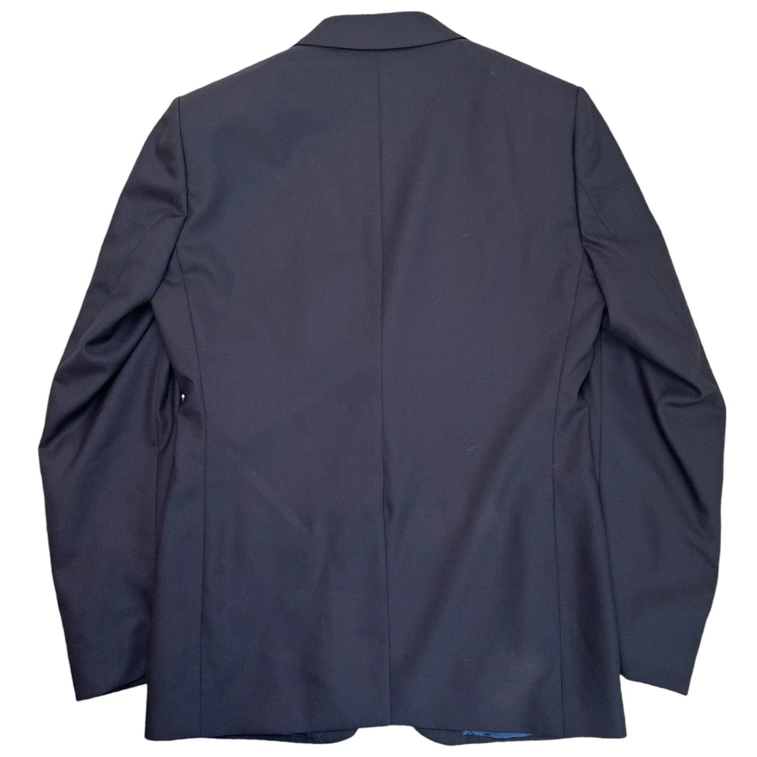 Men's Plain Suit Navy Size 48R - Image 3