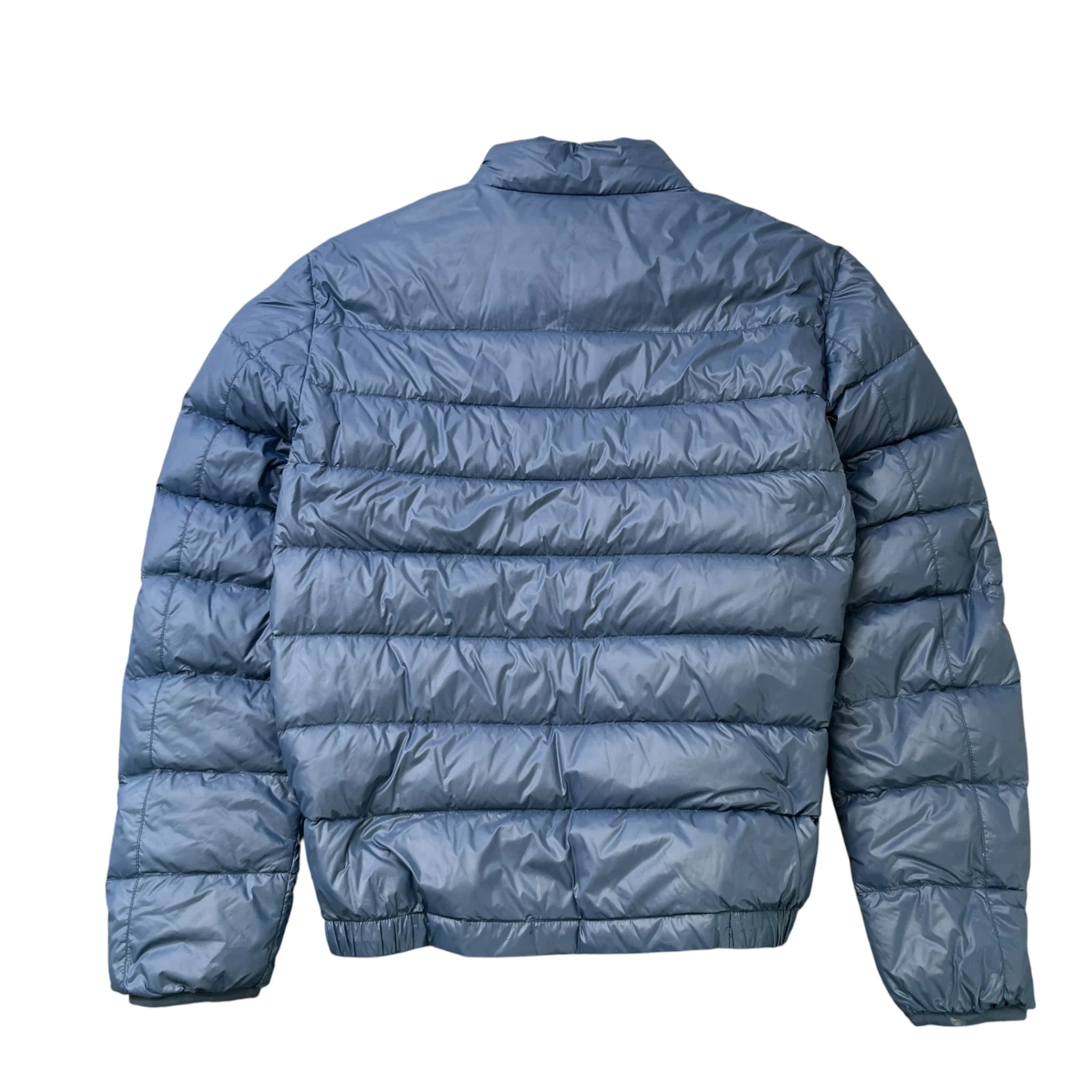 Men's Plaque Logo Down Jacket Blue Size IT 48 / M - Image 2