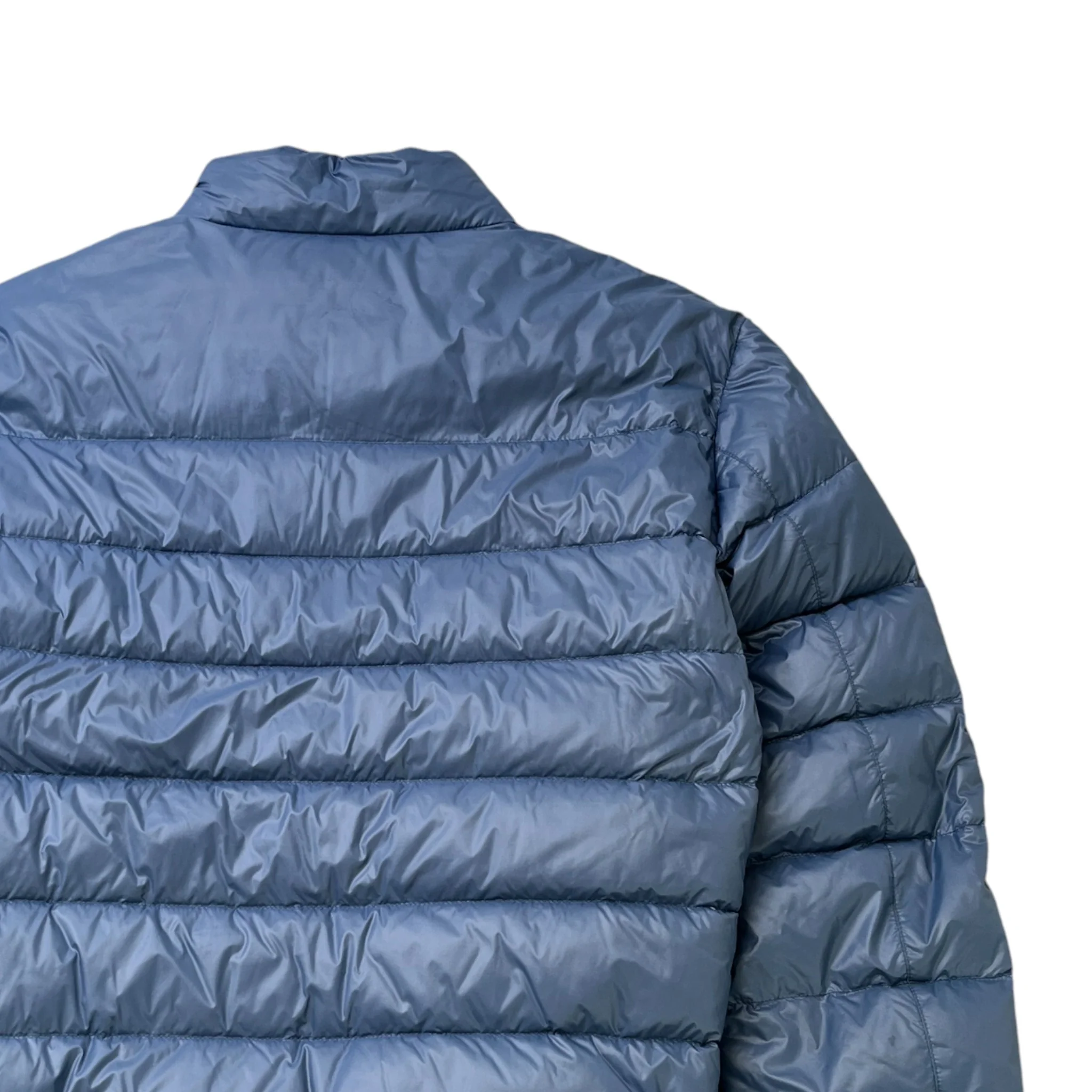 Men's Plaque Logo Down Jacket Blue Size IT 48 / M - Image 4