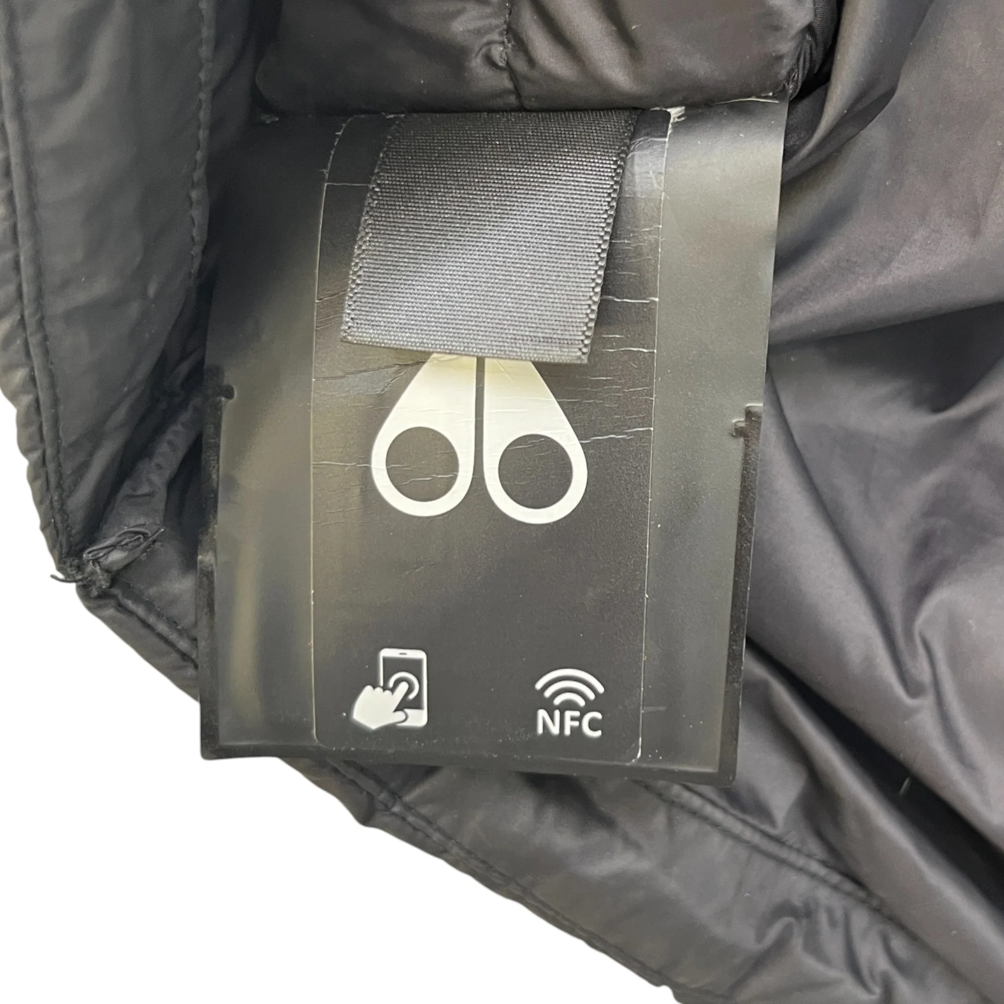 Men's Plaque Logo Gilet Black Size XL - Image 8