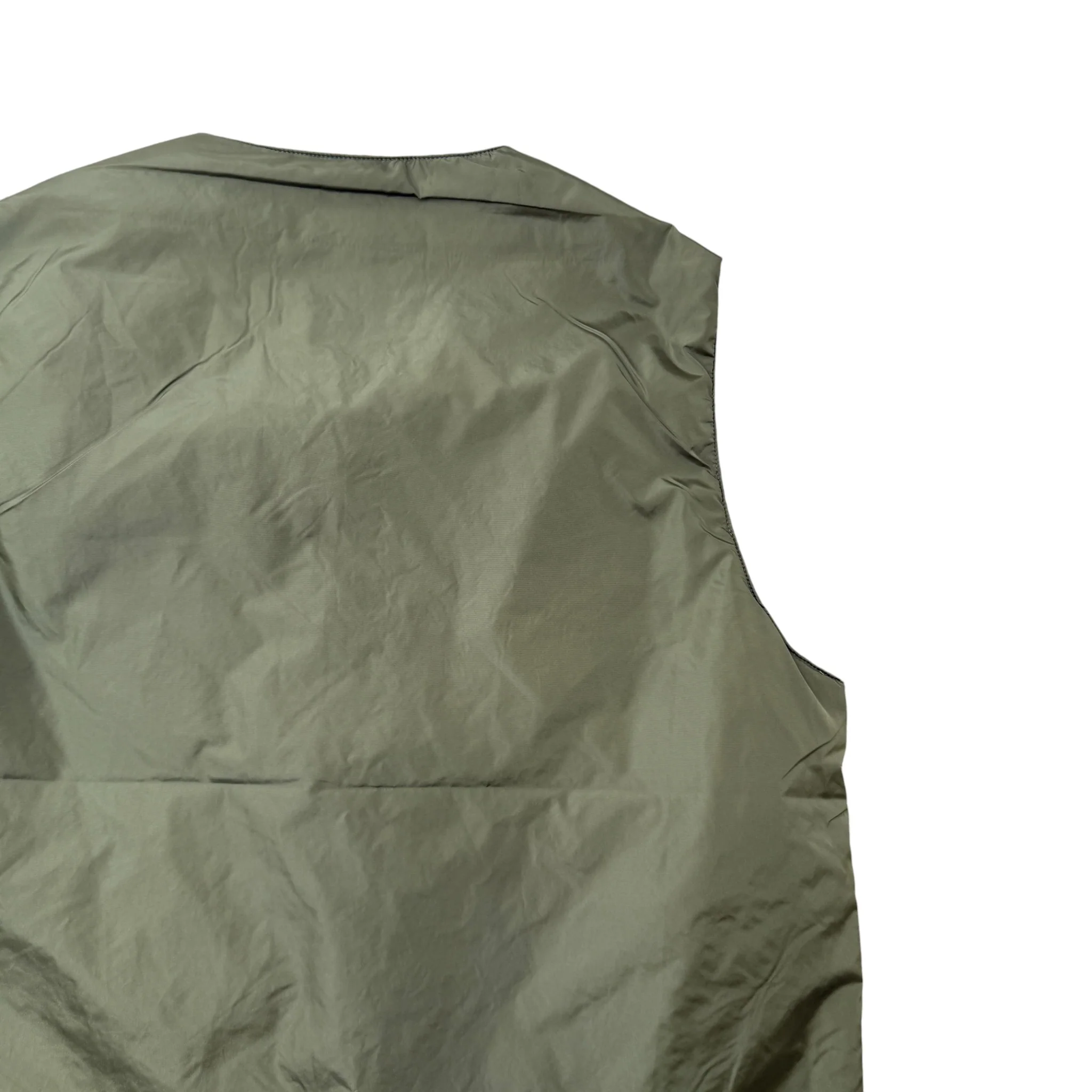 Men's Plaque Logo Gilet Green Size IT 52 / XL - Image 5