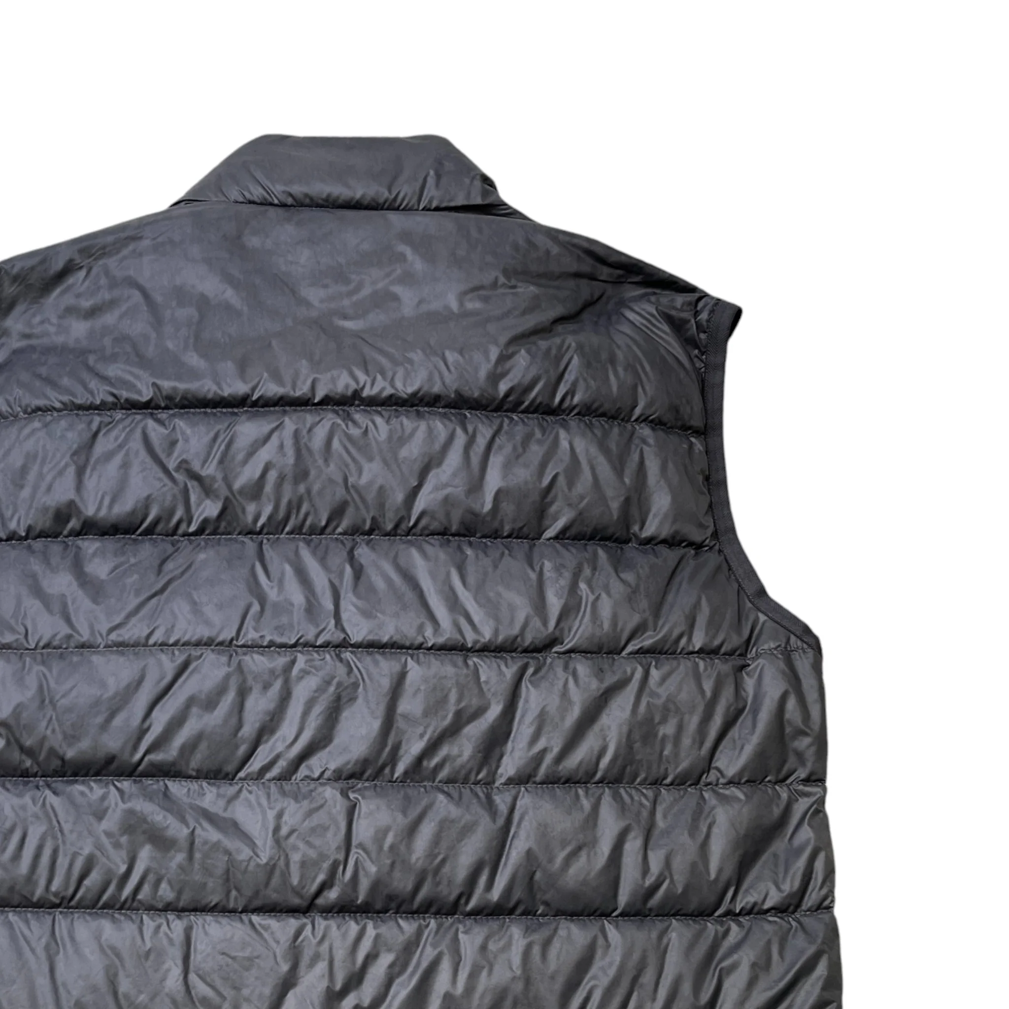 Men's Plaque Logo Gilet Grey Size IT 46 / S - Image 4