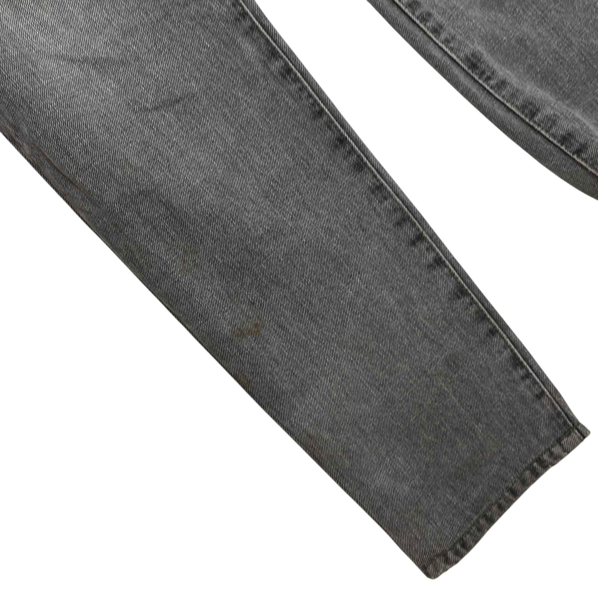 Men's Plaque Logo Jeans Grey Size IT 50 / UK 34 - Image 16