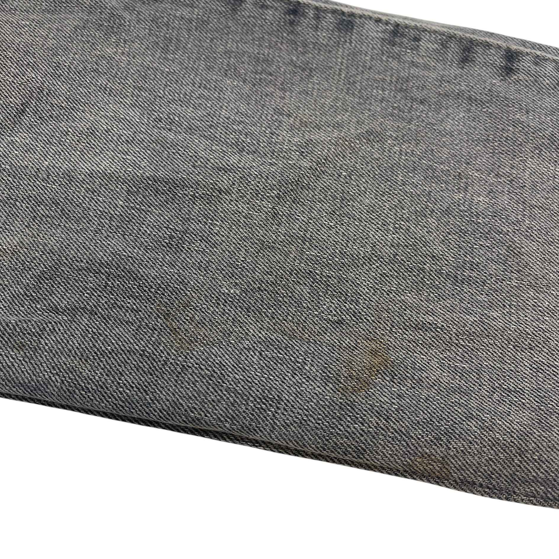 Men's Plaque Logo Jeans Grey Size IT 50 / UK 34 - Image 9
