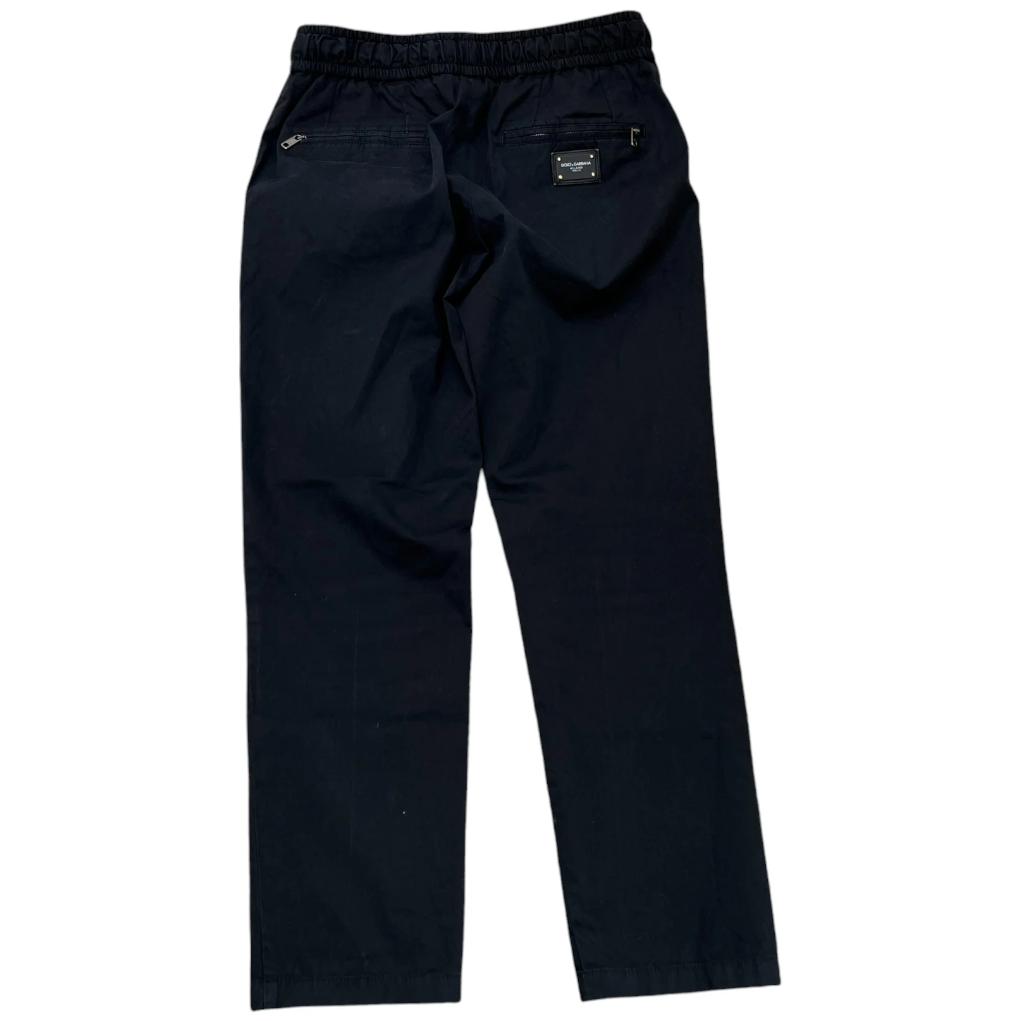 Men's Plaque Logo Joggers Black Size IT 44 / UK 28 - Image 2