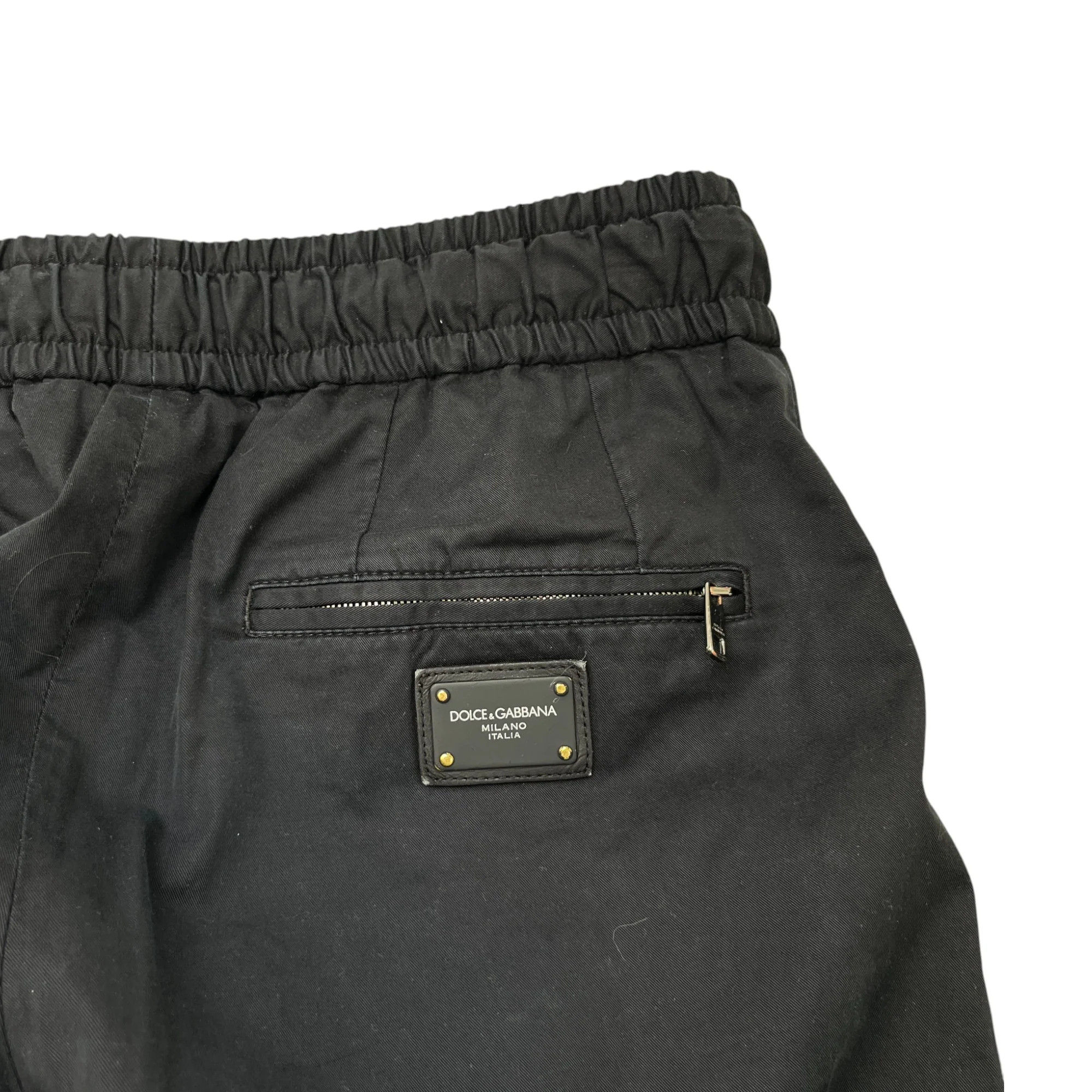 Men's Plaque Logo Joggers Black Size IT 44 / UK 28 - Image 5