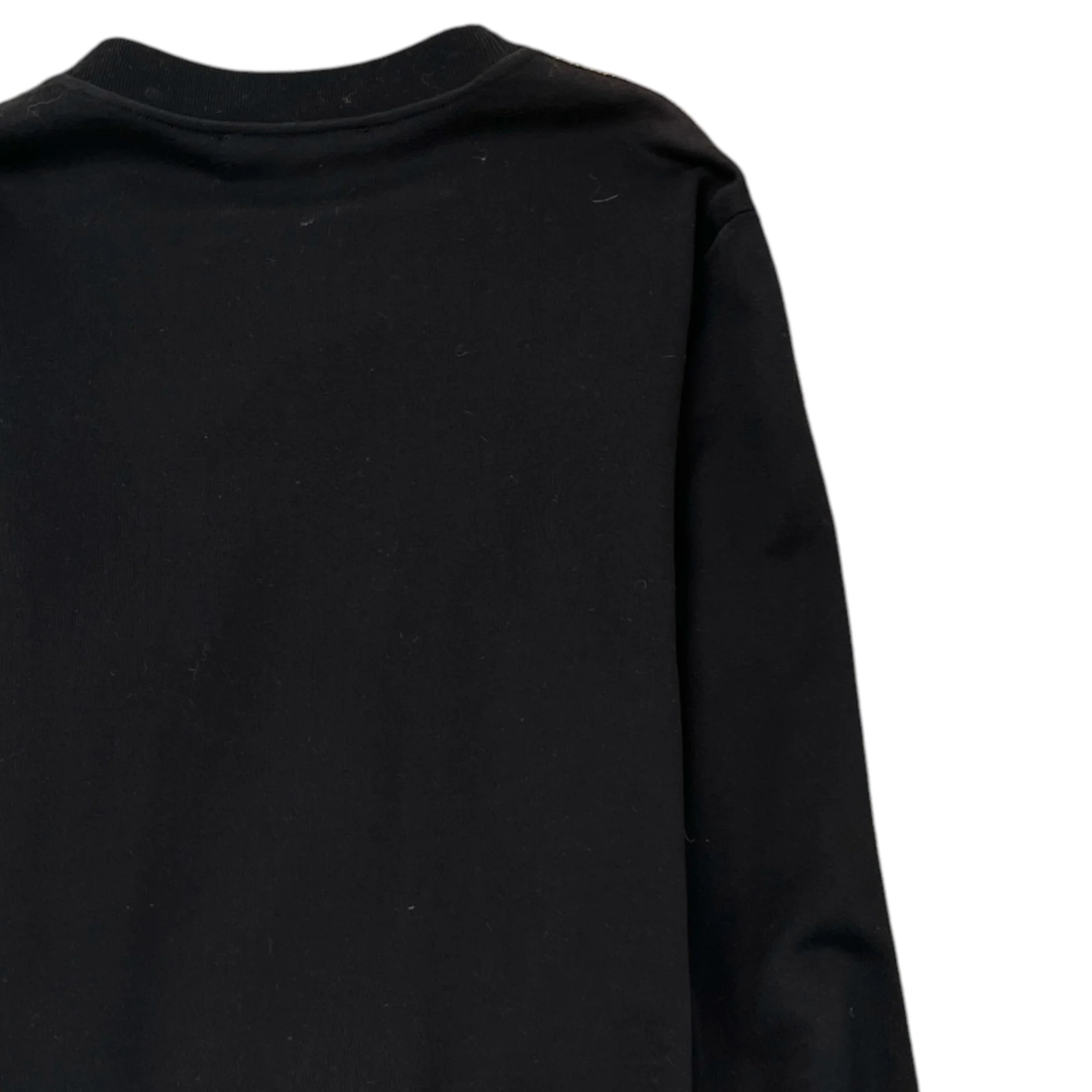 Men's Plaque Logo Sweatshirt Black Size IT 44 / UK XS - Image 4