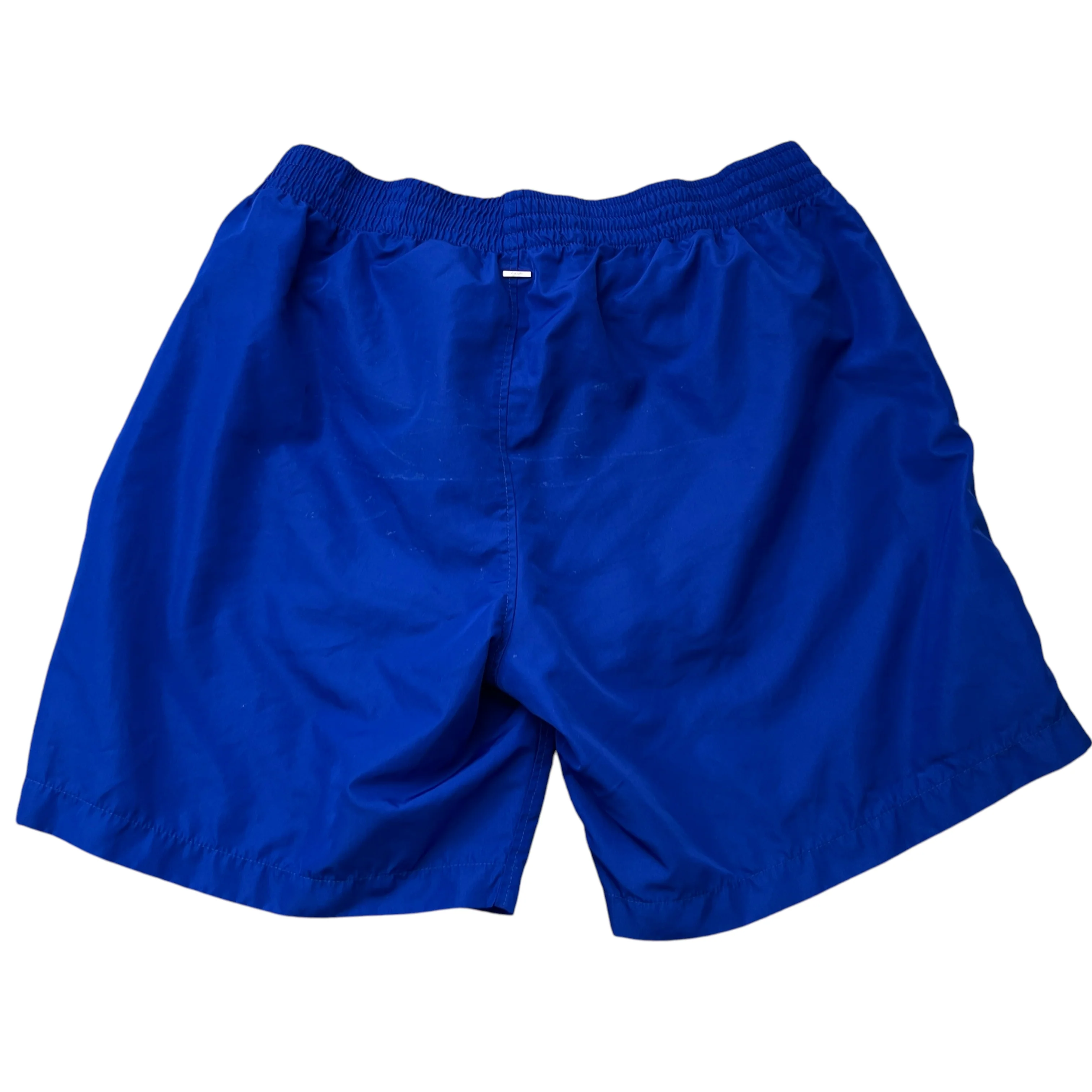 Men's Plaque Logo Swim Shorts Blue Size XL - Image 2