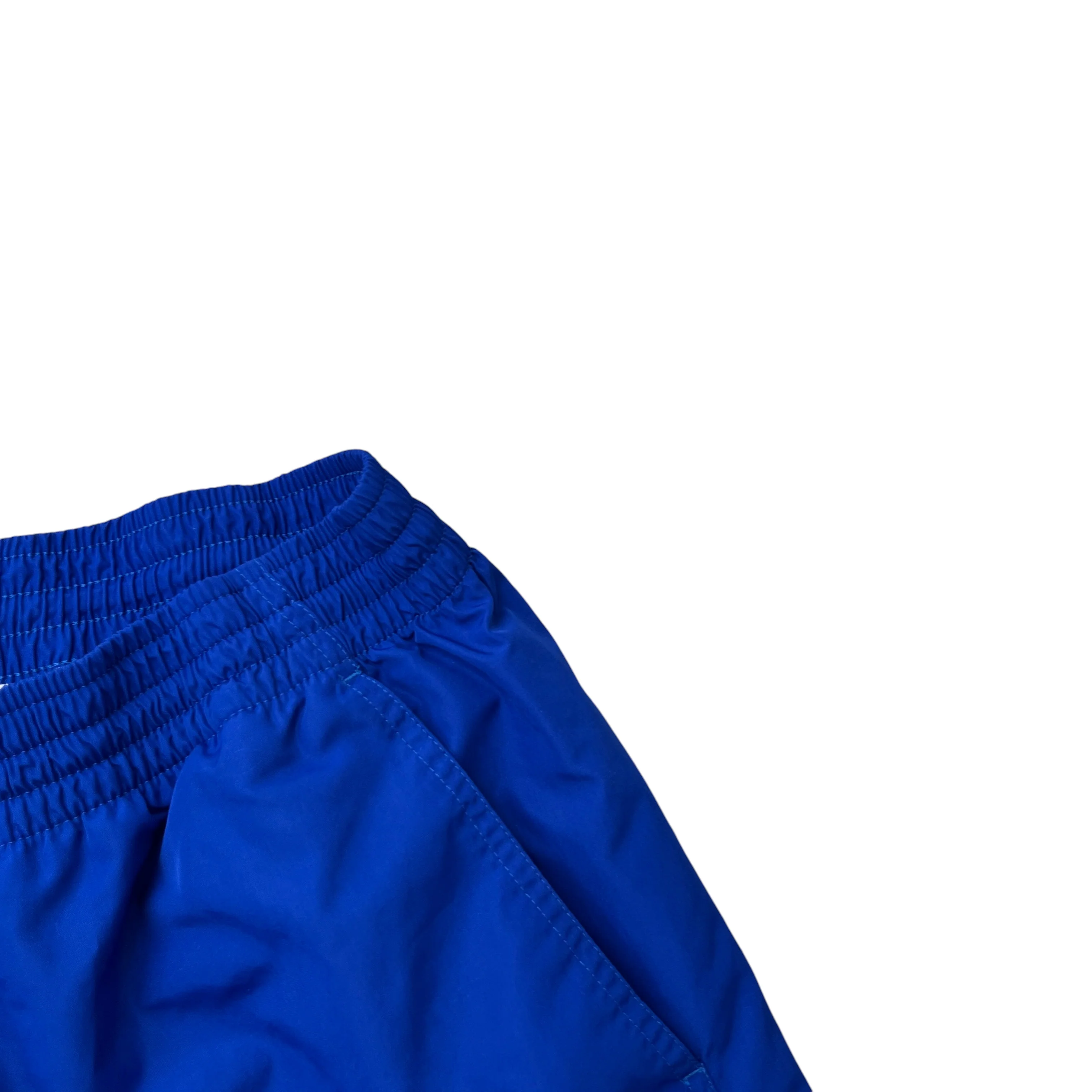 Men's Plaque Logo Swim Shorts Blue Size XL - Image 5