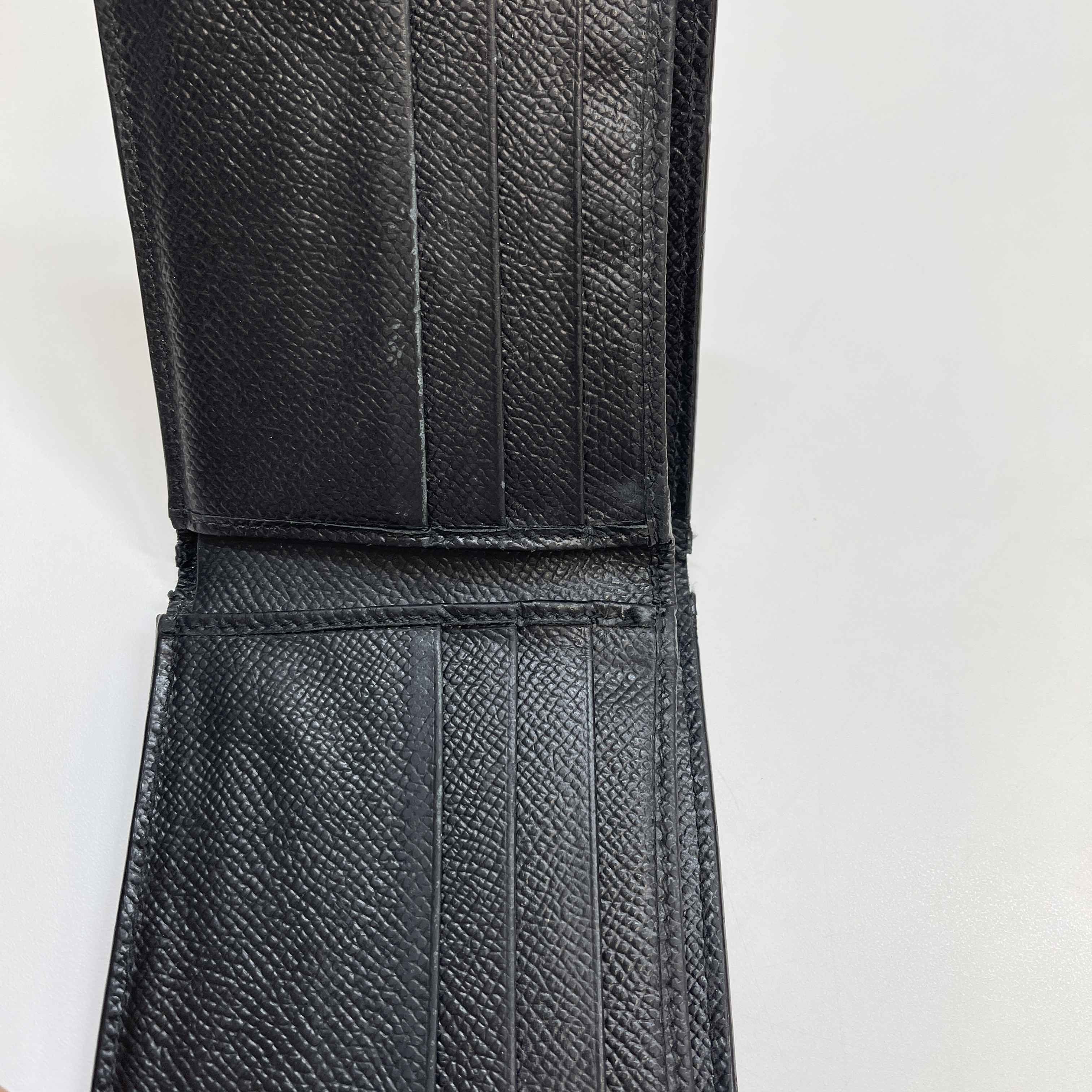 Men's Plaque Logo Wallet Black - Image 11