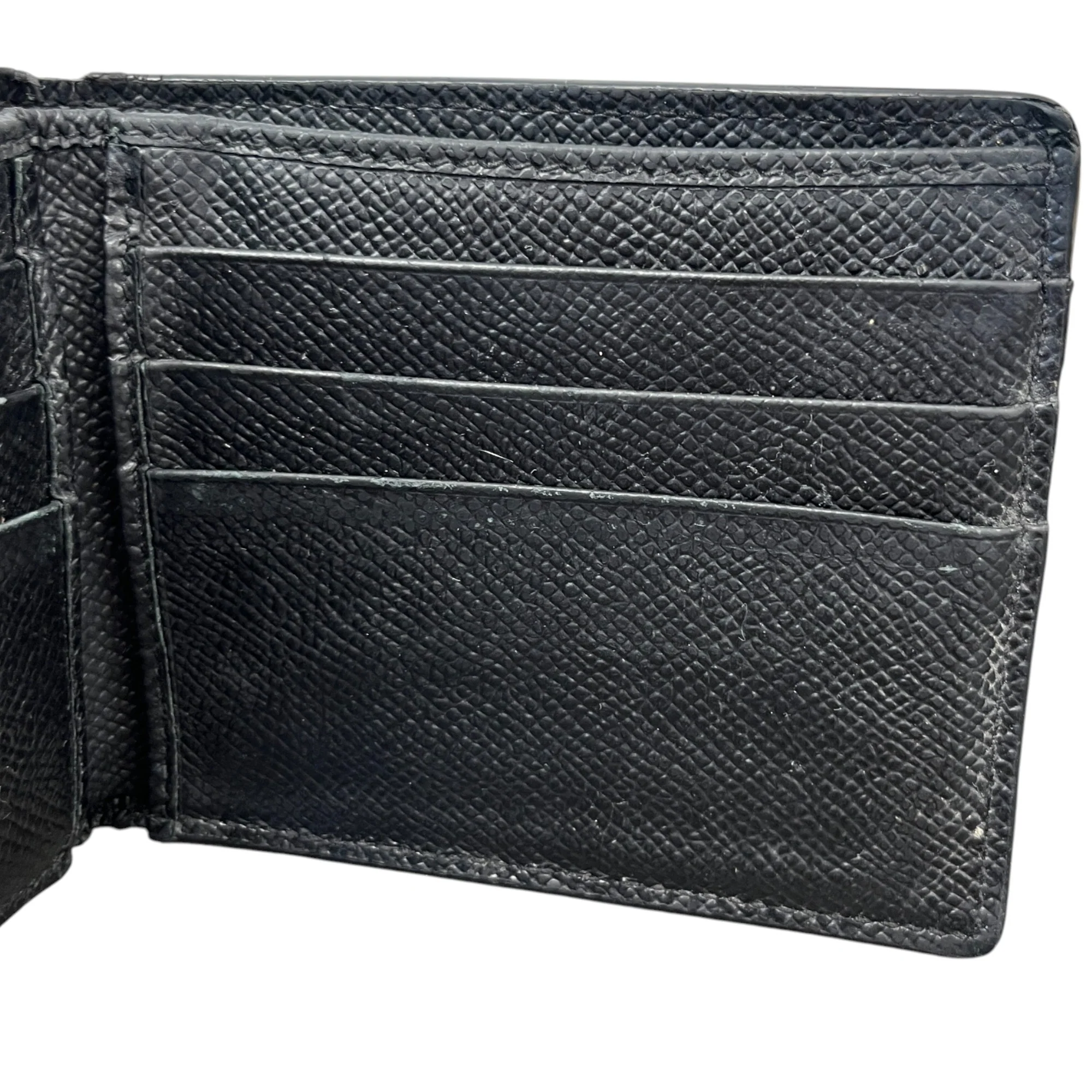 Men's Plaque Logo Wallet Black - Image 5