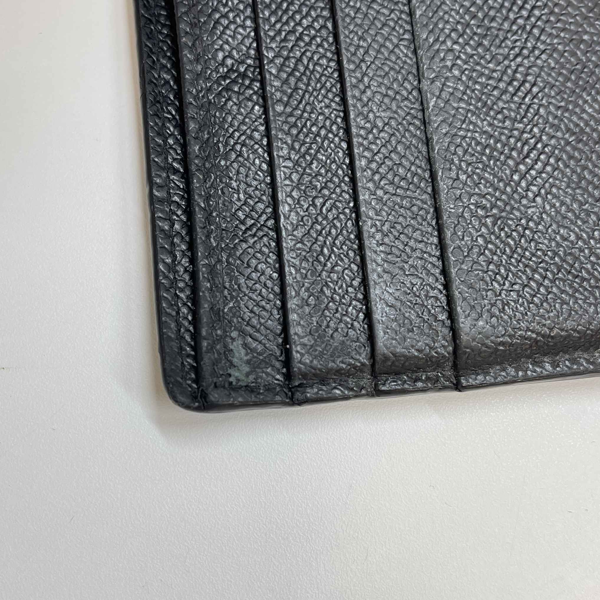 Men's Plaque Logo Wallet Black - Image 9