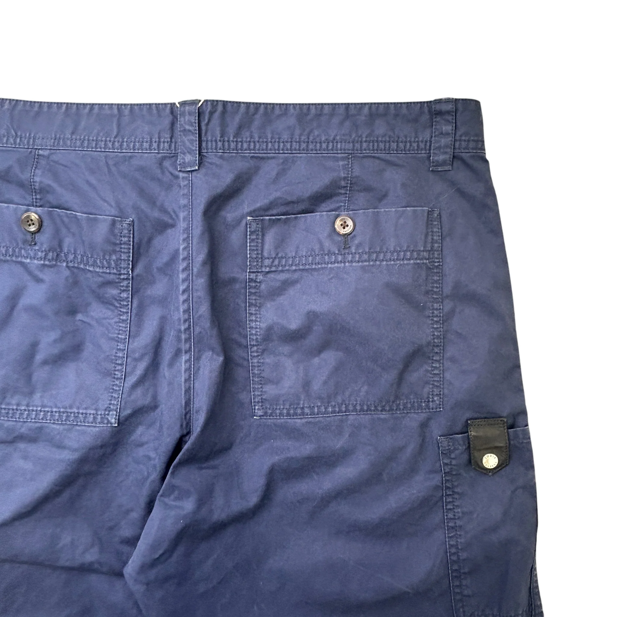 Men's Pocket Cargo Shorts Navy Size IT 44 / UK 28 - Image 4
