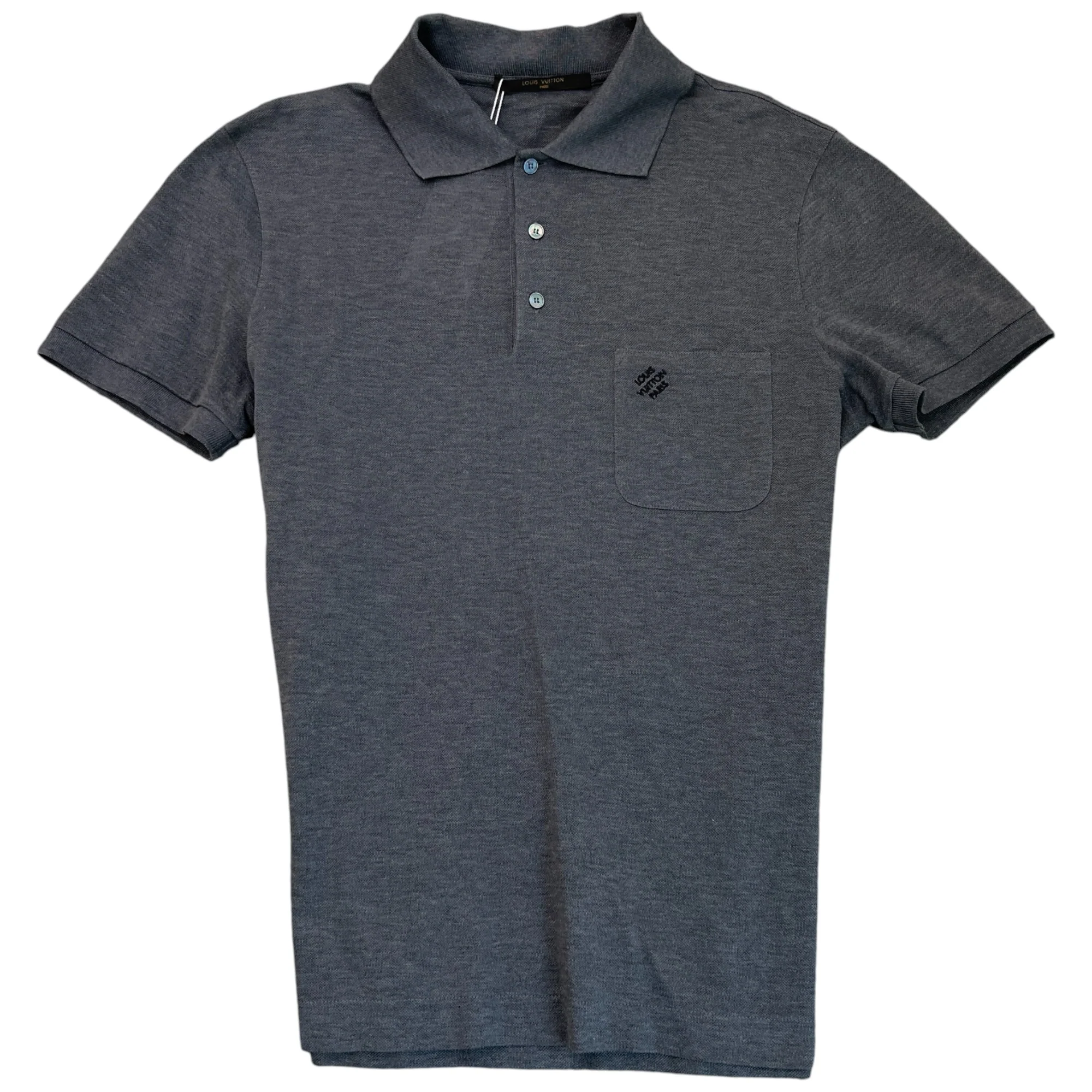 Men's Pocket Logo T-Shirt Grey Size S