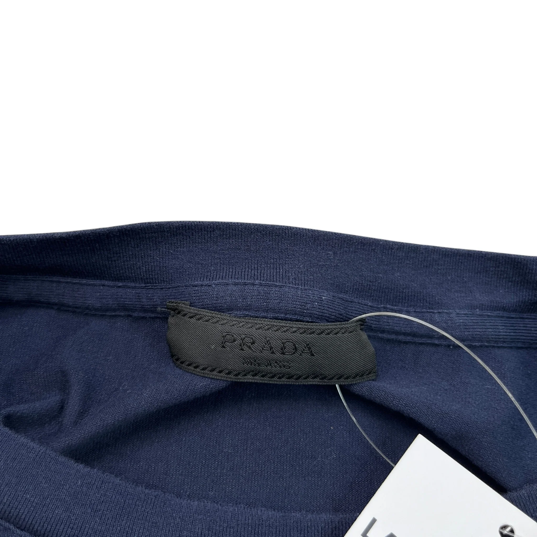 Men's Pocket Logo T-Shirt Navy Size XL - Image 6