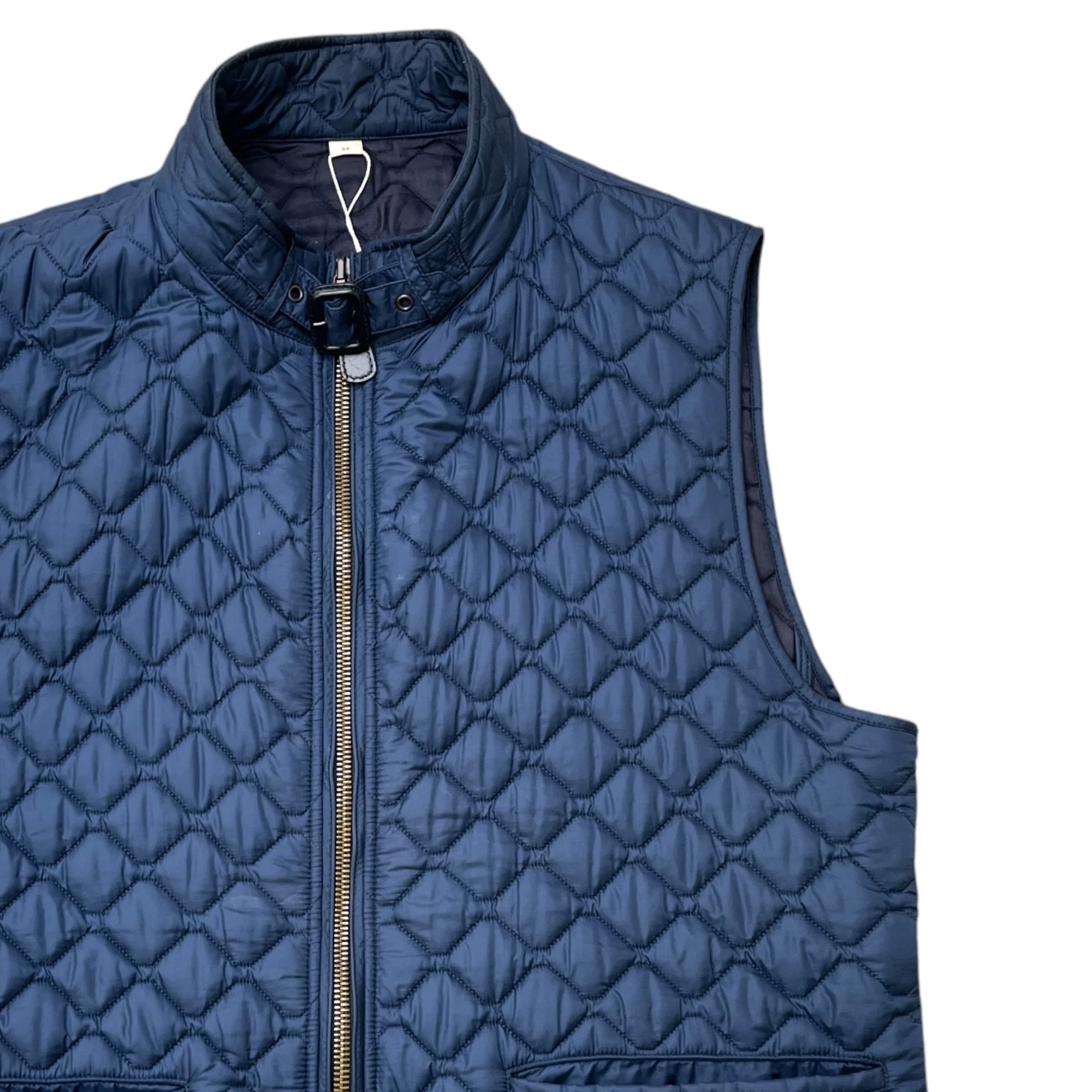 Men's Quilted Gilet Navy Size IT 54 / XXL - Image 3