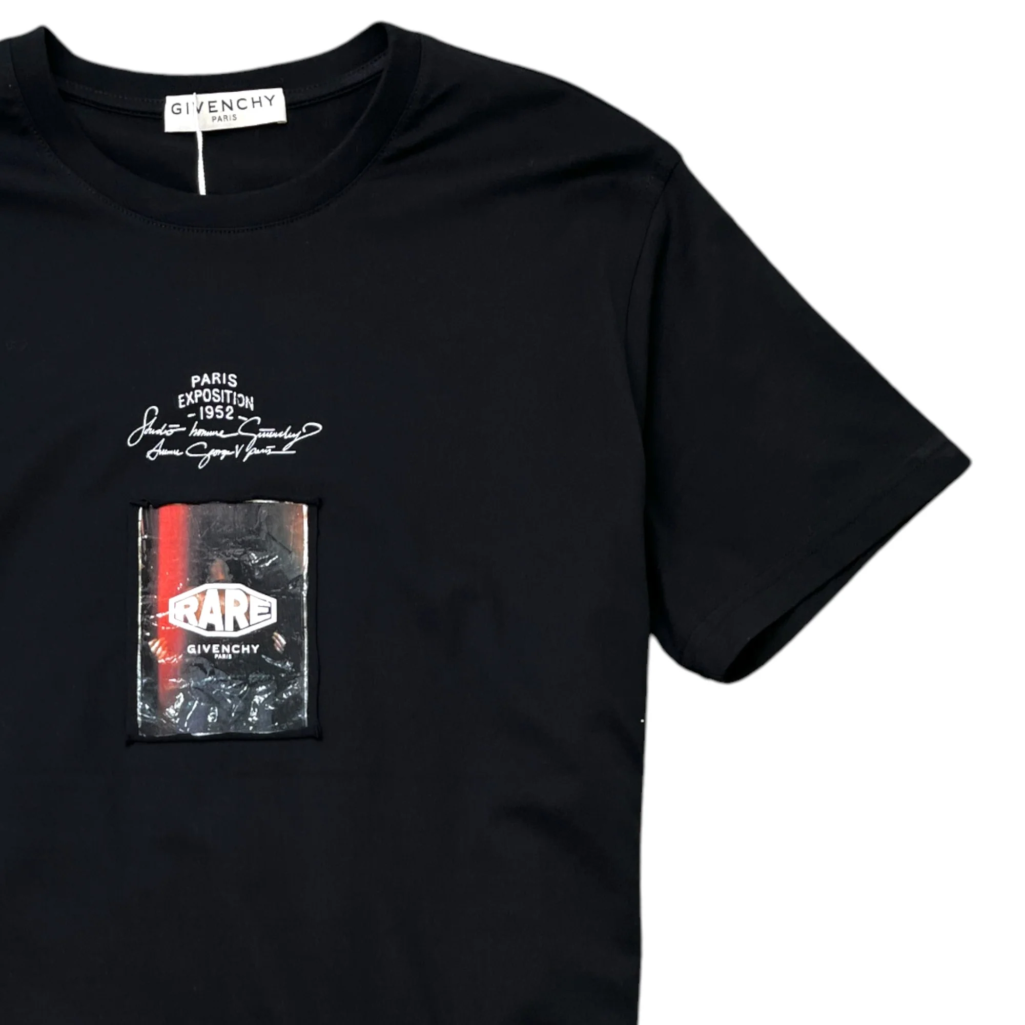 Men's Rare T-Shirt Black Size XS - Image 3