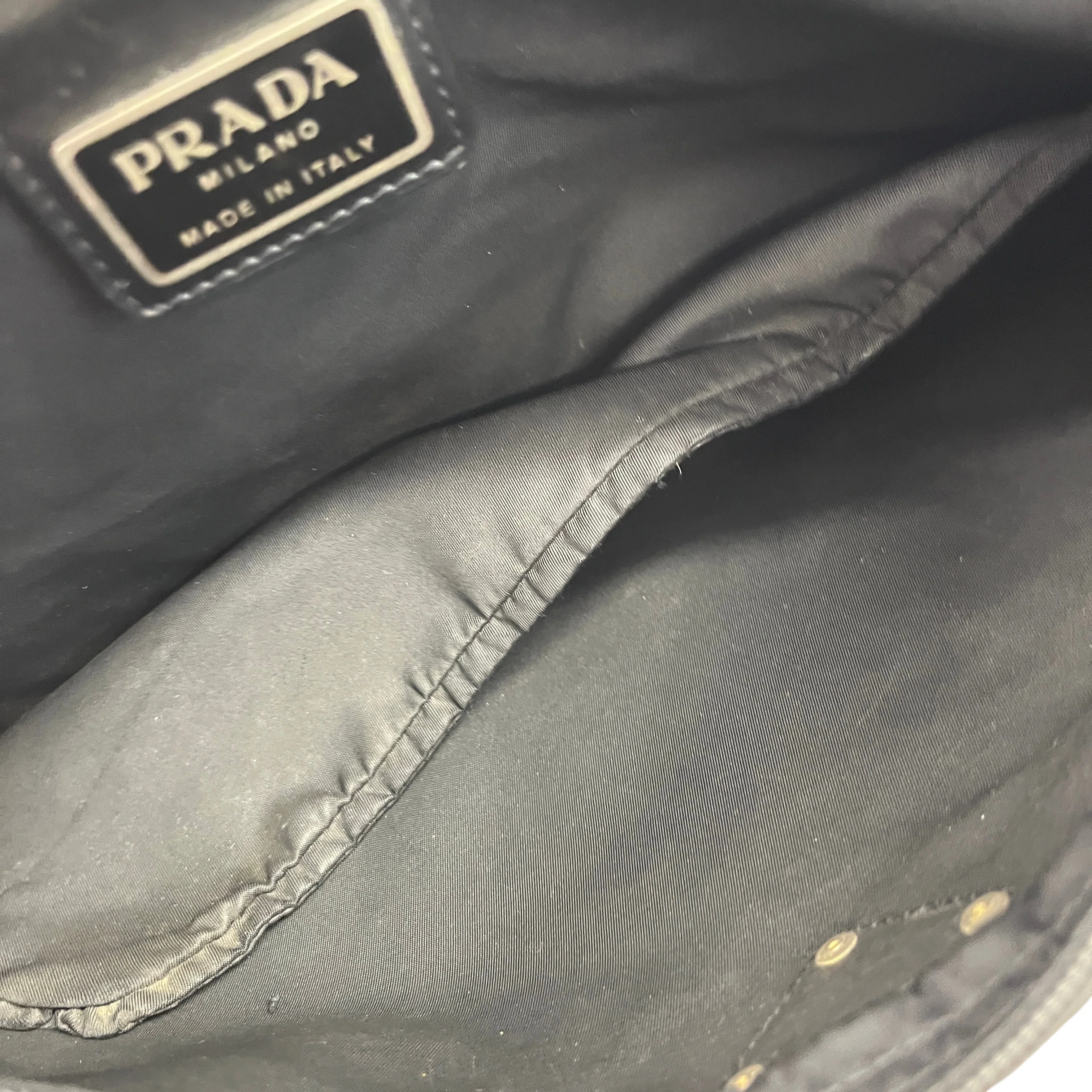 Men's Re-Nylon Bag Black - Image 7
