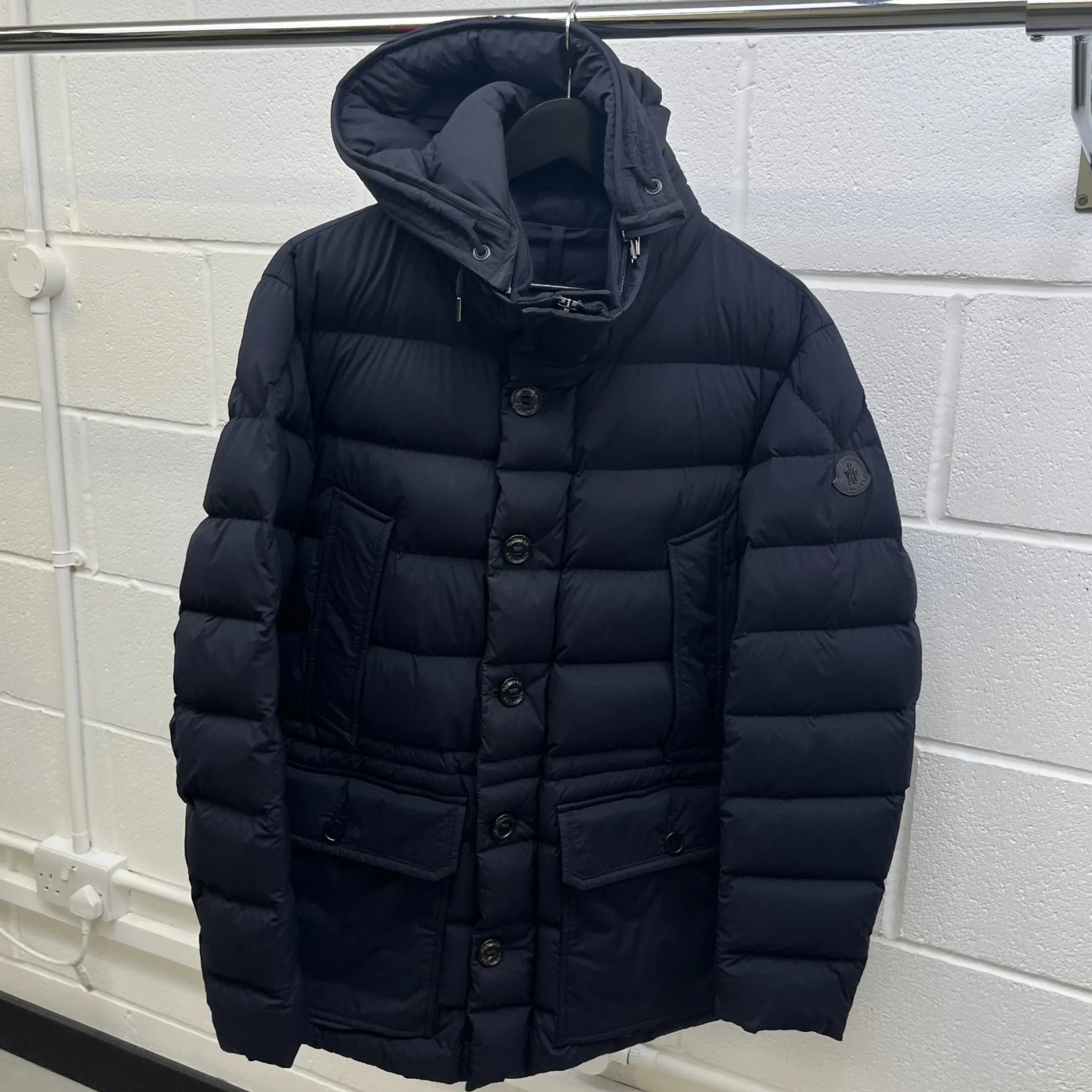 Men's Reims Down Jacket Navy Size 3 / L - Image 11