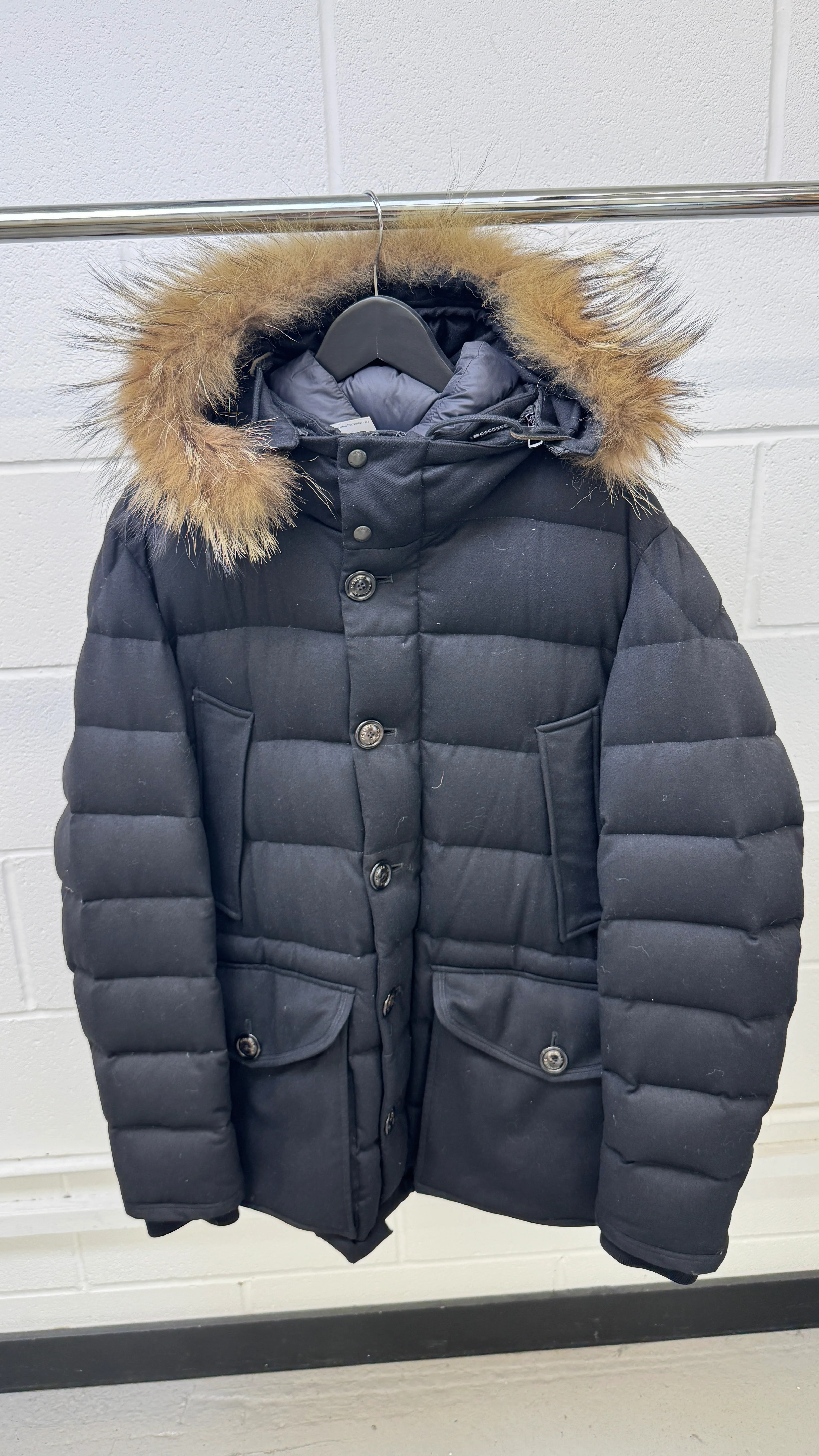 Men's Rethel Down Jacket Black Size 5 / XXL - Image 10
