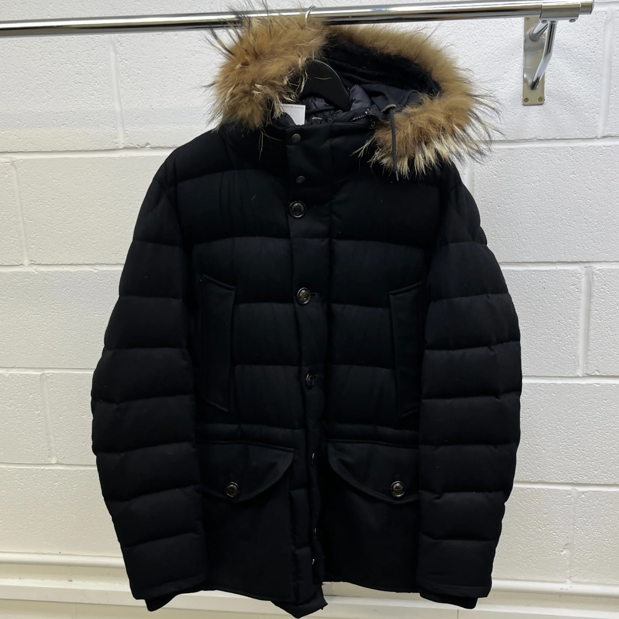 Men's Rethel Down Jacket Black Size 5 / XXL - Image 9