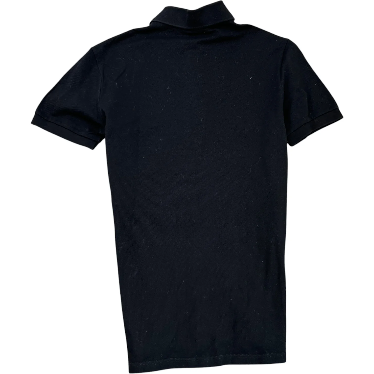 Men's Reverse Logo Polo Shirt Black Size S - Image 2