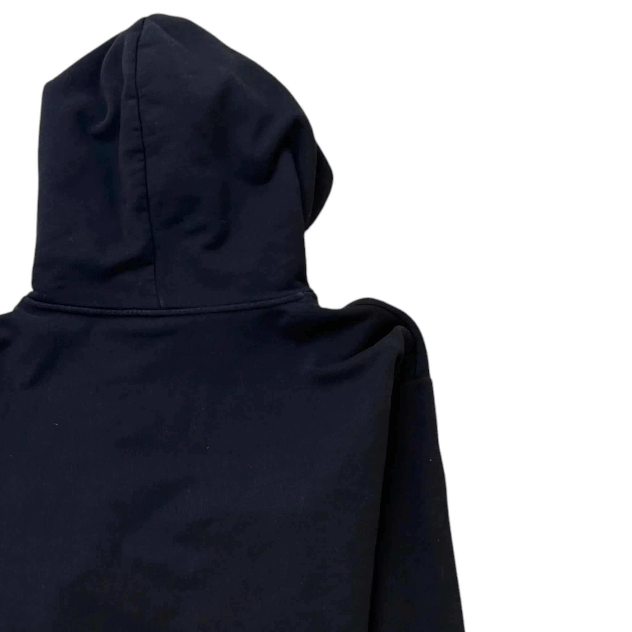 Men's Rhinestone Logo Hoodie Black Size S - Image 4