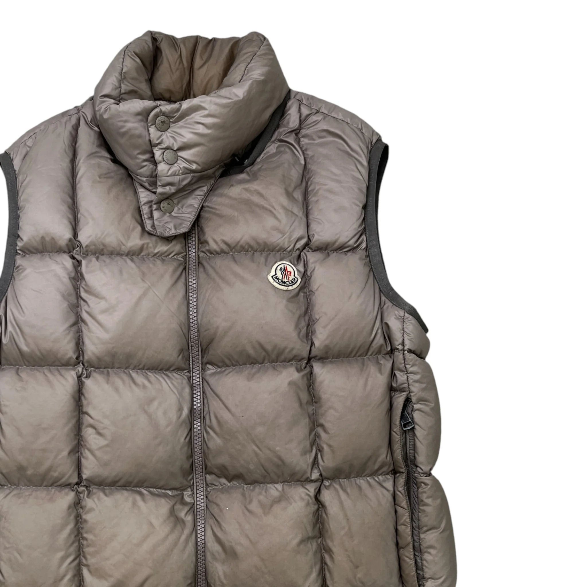 Men's Rocheforte Gilet Grey Size 4 / XL - Image 3